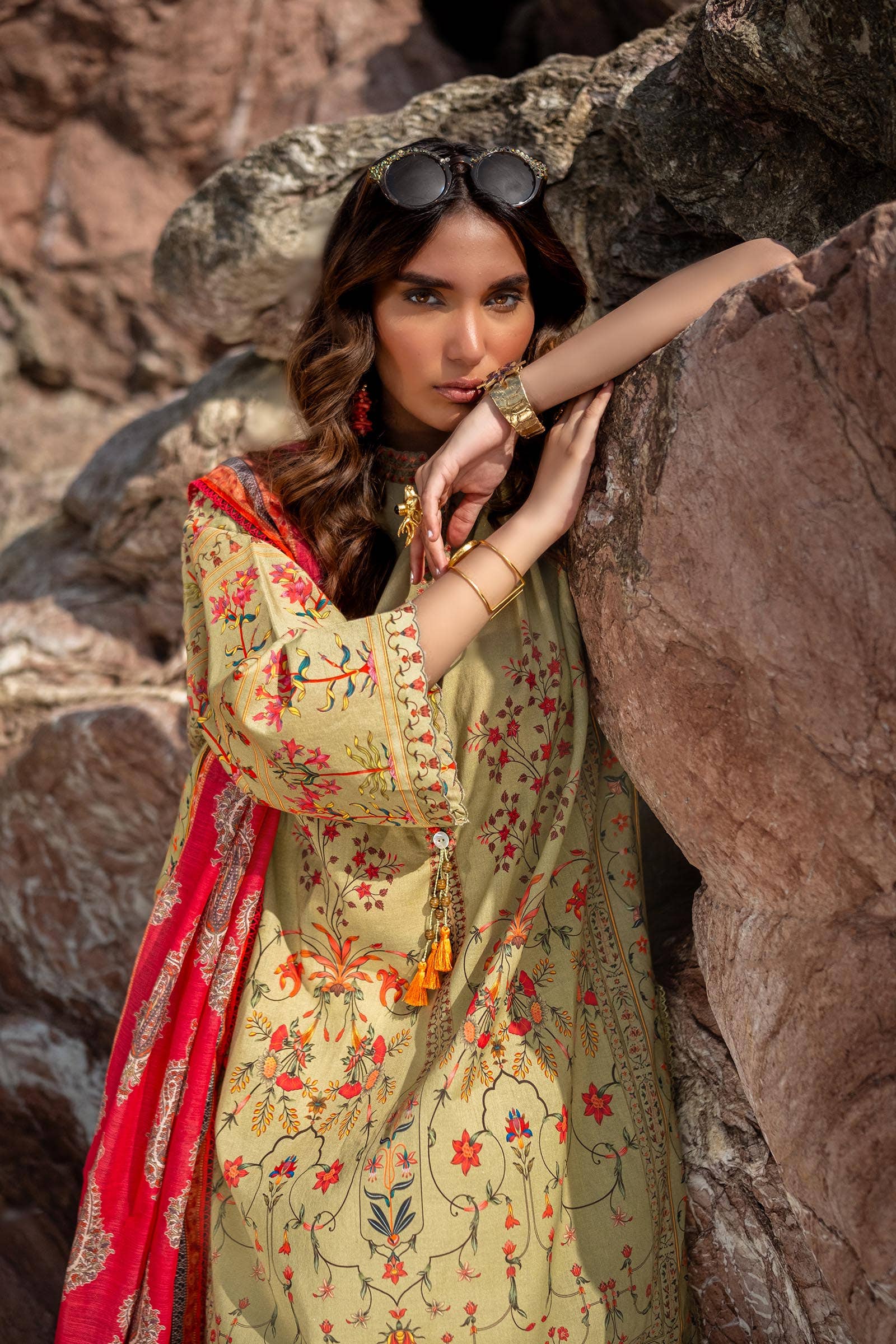 Sana Safinaz | Mahay Spring 24 | H241-023B-2DD - Rang-e-Khaas