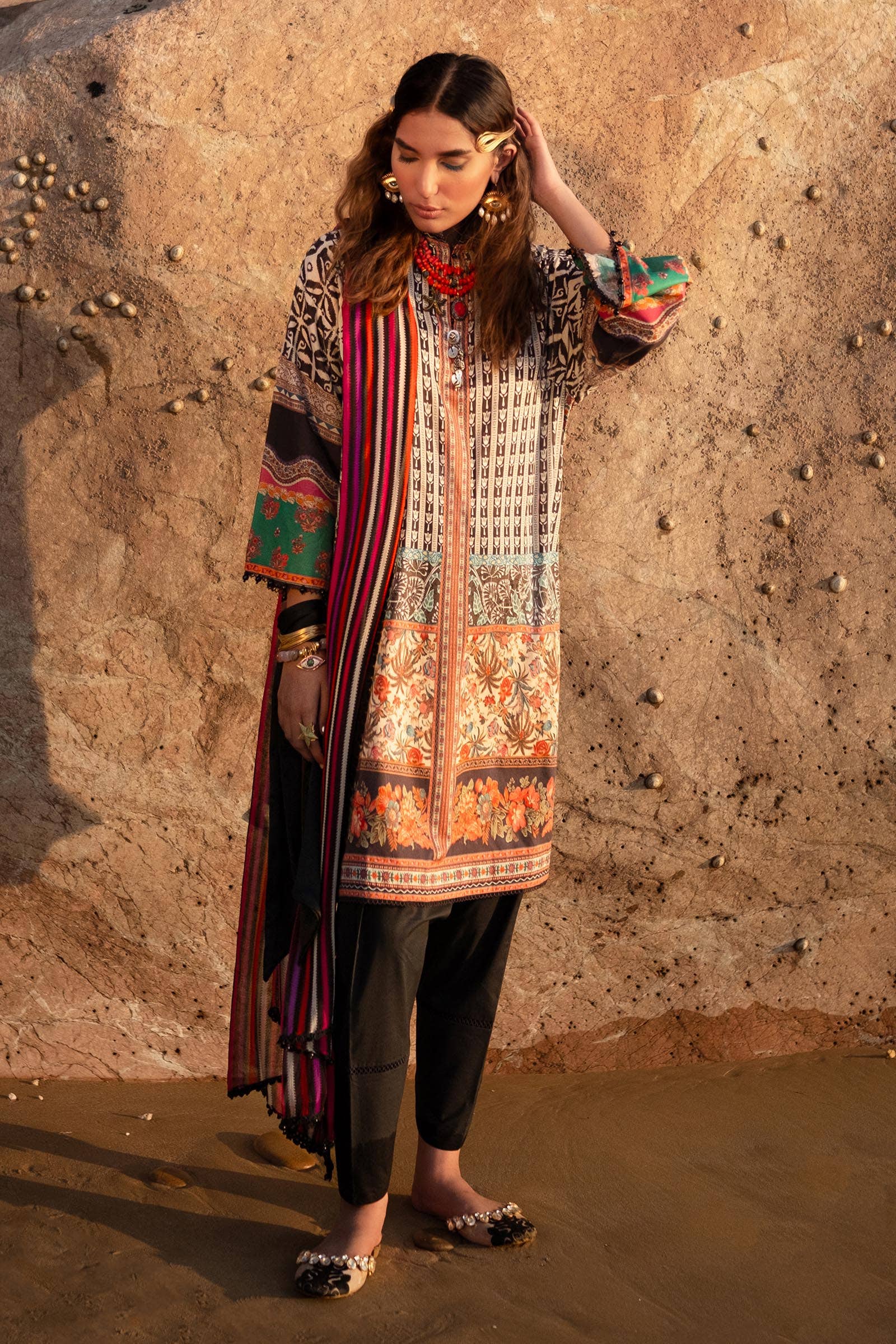 Sana Safinaz | Mahay Spring 24 | H241-024A-2I - Rang-e-Khaas