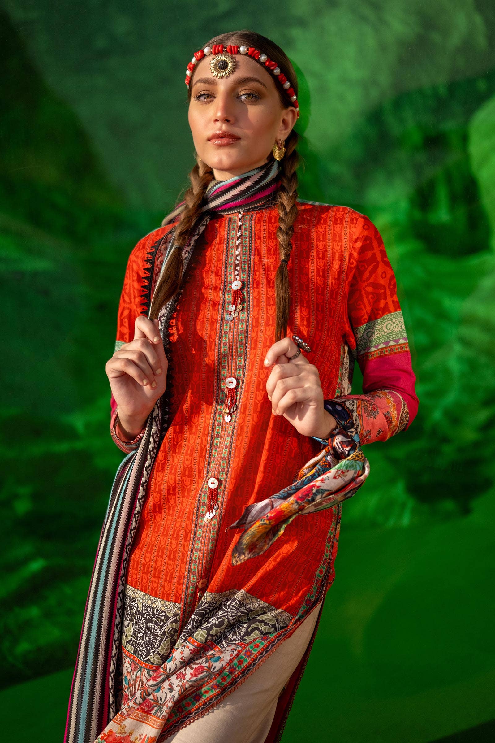 Sana Safinaz | Mahay Spring 24 | H241-024B-2I - Rang-e-Khaas