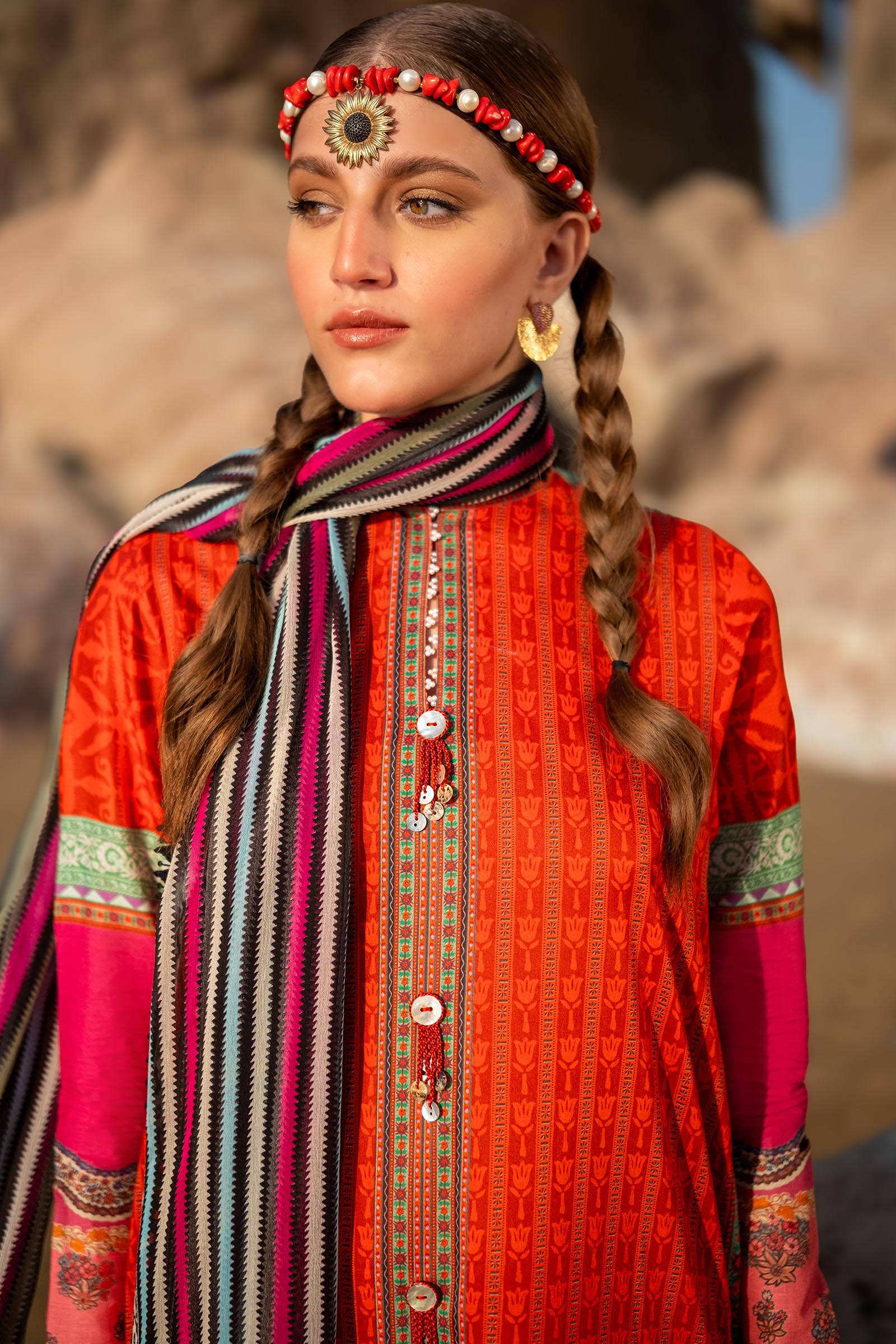 Sana Safinaz | Mahay Spring 24 | H241-024B-2I - Rang-e-Khaas