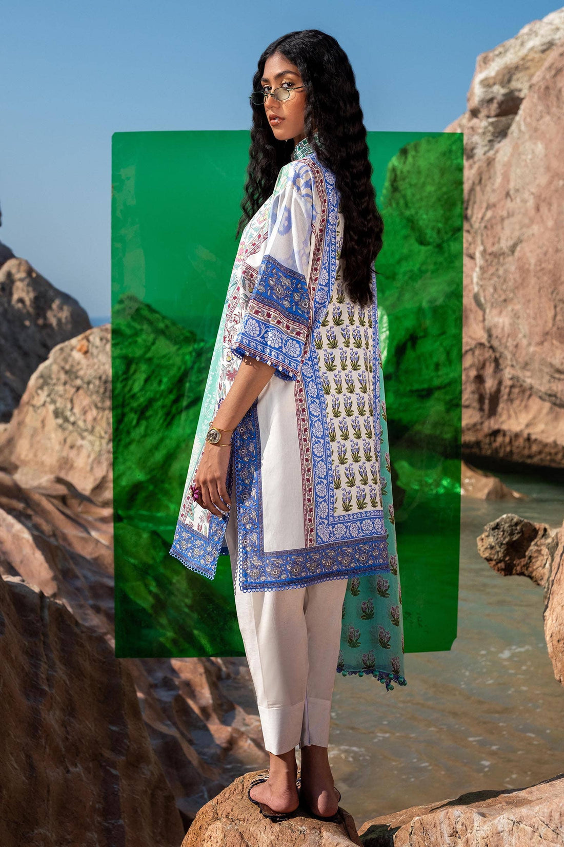 Sana Safinaz | Mahay Spring 24 | H241-003B-2BI - Rang-e-Khaas