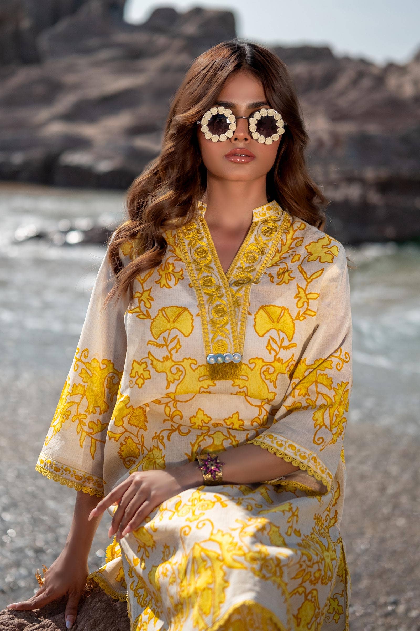 Sana Safinaz | Mahay Spring 24 | H241-025A-2AC - Rang-e-Khaas