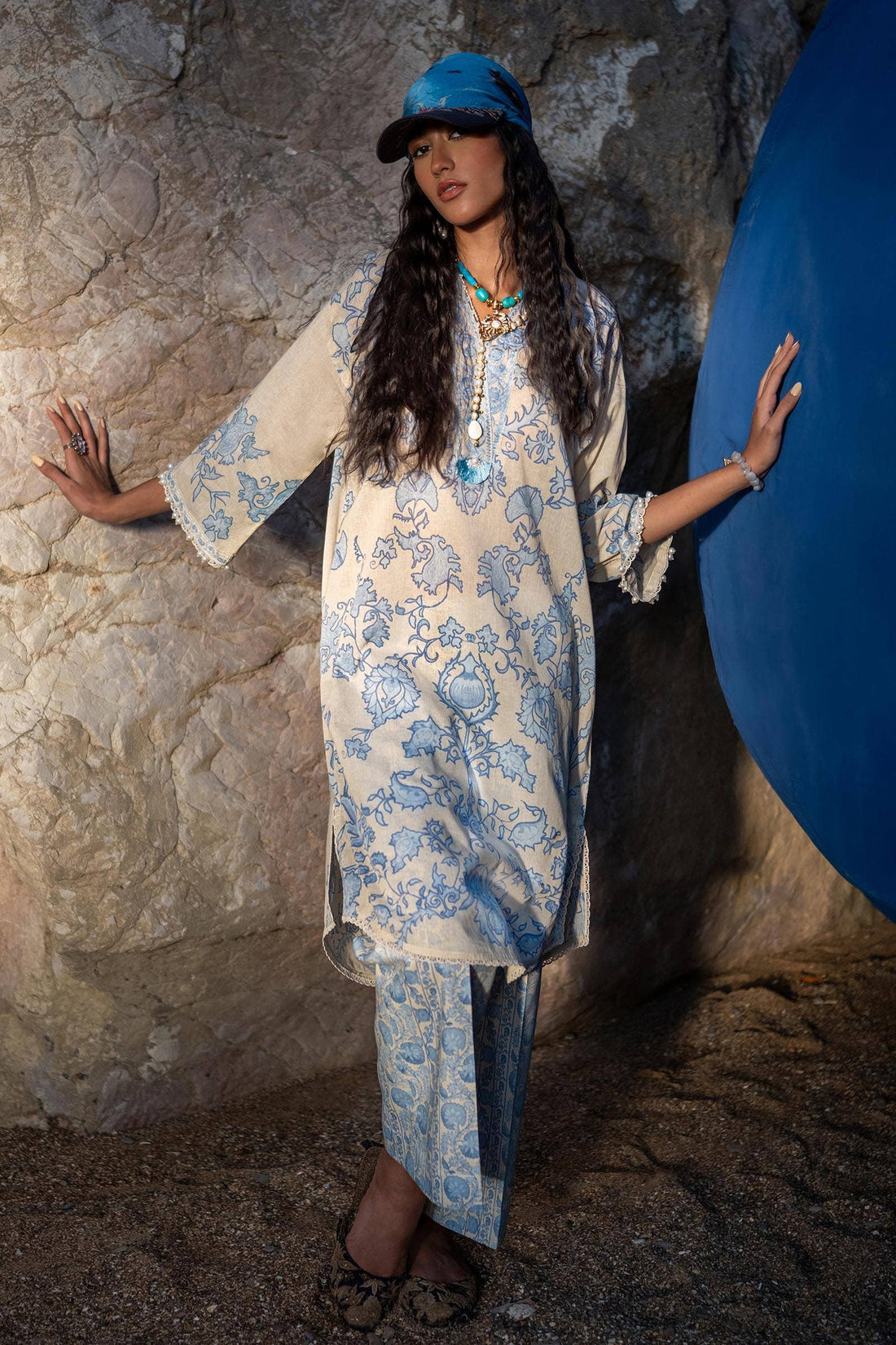 Sana Safinaz | Mahay Spring 24 | H241-025B-2AC - Rang-e-Khaas