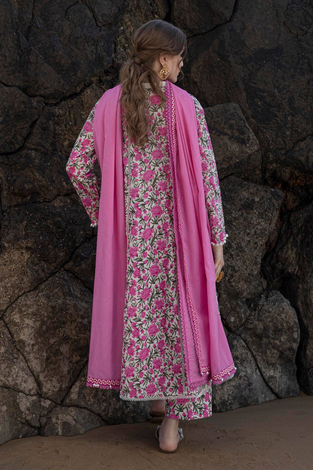 Sana Safinaz | Mahay Spring 24 | H241-004A-3CG - Rang-e-Khaas