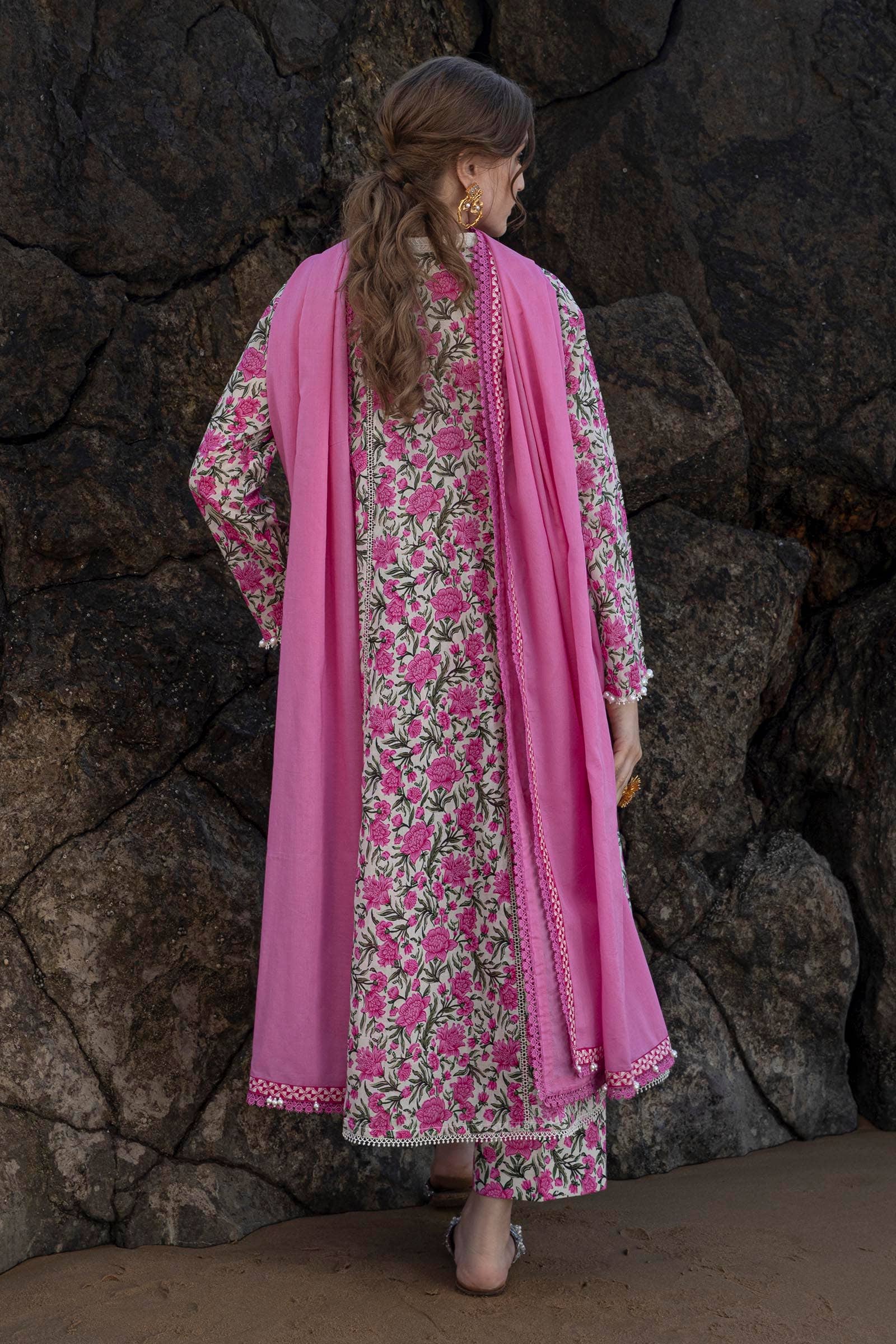 Sana Safinaz | Mahay Spring 24 | H241-004A-3CG - Rang-e-Khaas