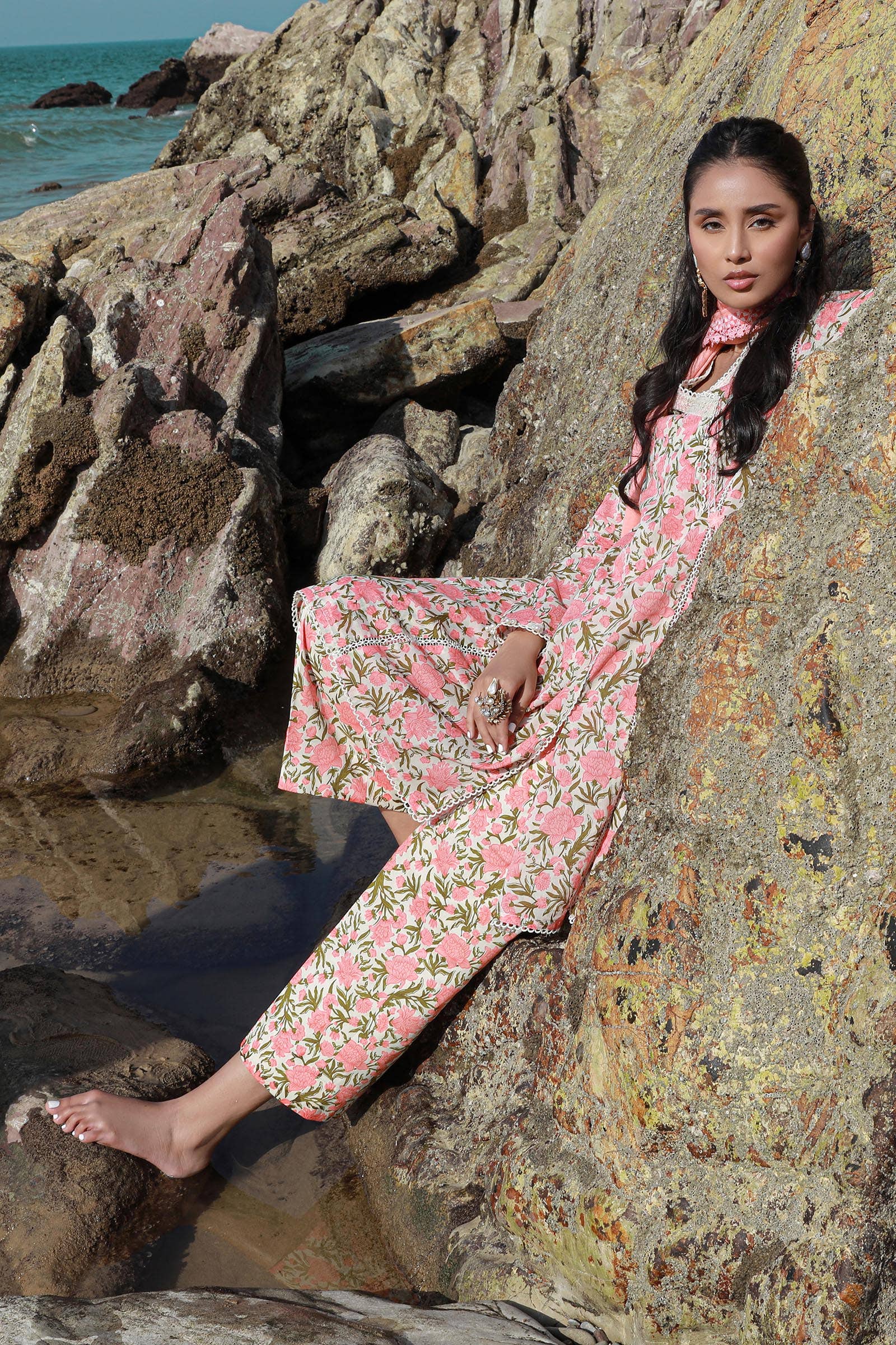 Sana Safinaz | Mahay Spring 24 | H241-004B-3CG - Rang-e-Khaas