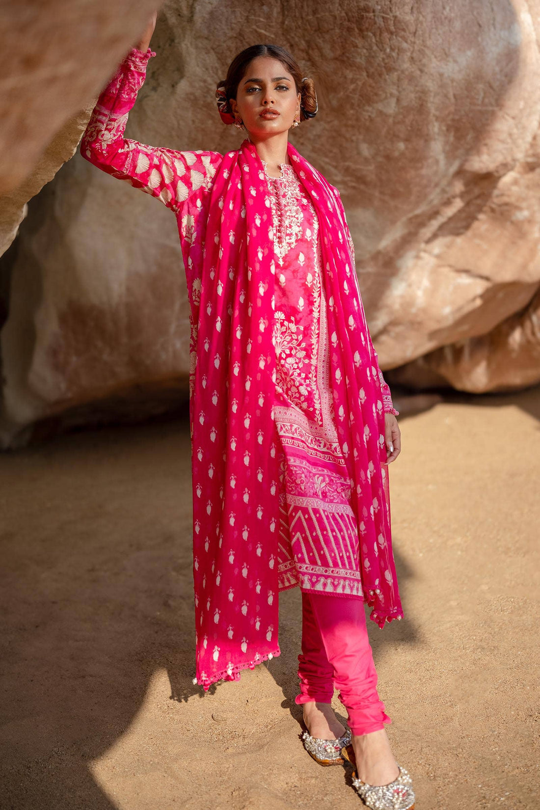 Sana Safinaz | Mahay Spring 24 | H241-005A-3CI - Rang-e-Khaas