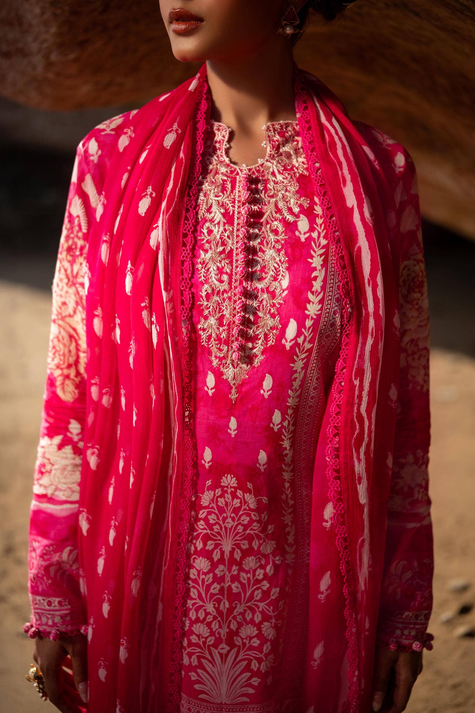Sana Safinaz | Mahay Spring 24 | H241-005A-3CI - Rang-e-Khaas