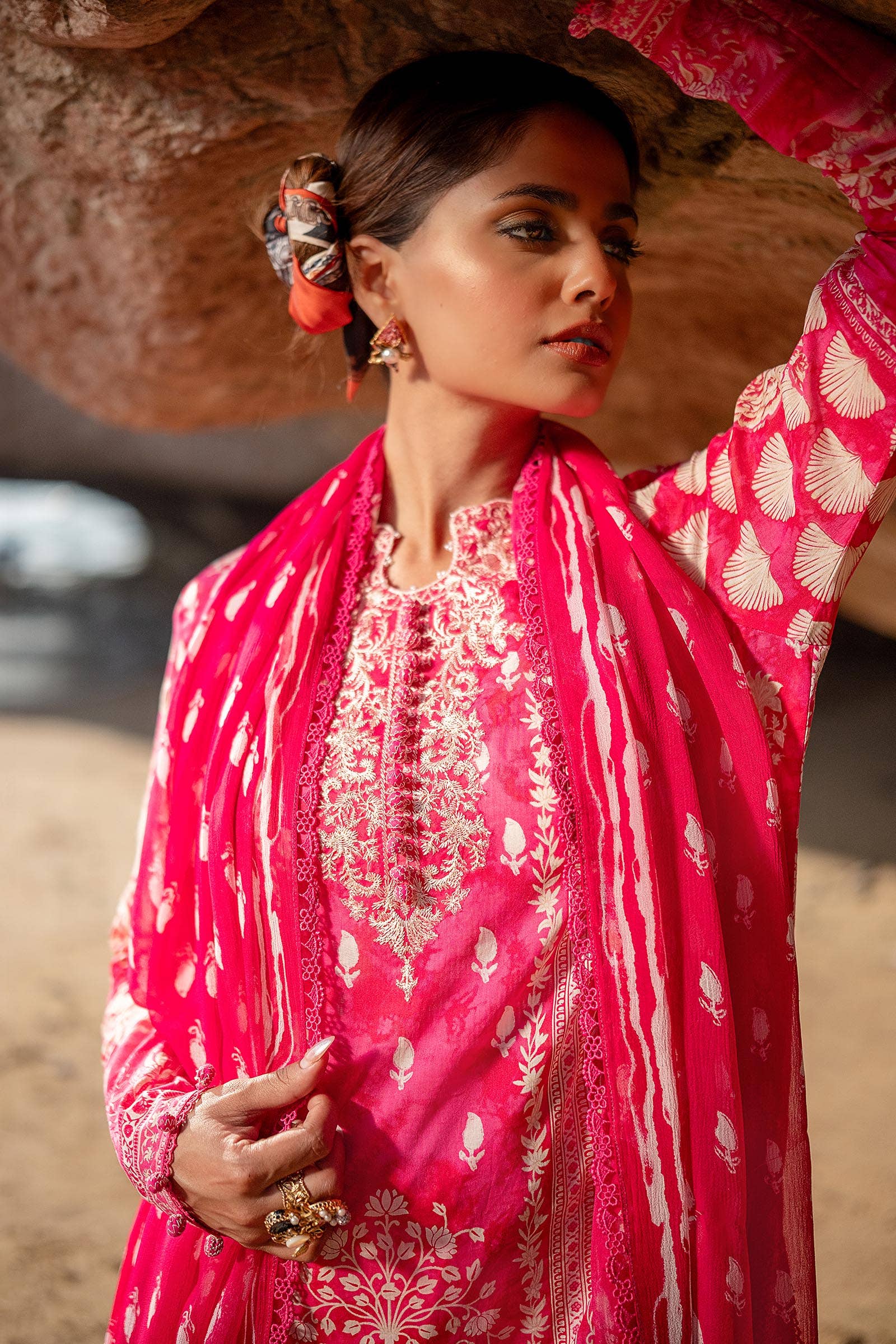 Sana Safinaz | Mahay Spring 24 | H241-005A-3CI - Rang-e-Khaas