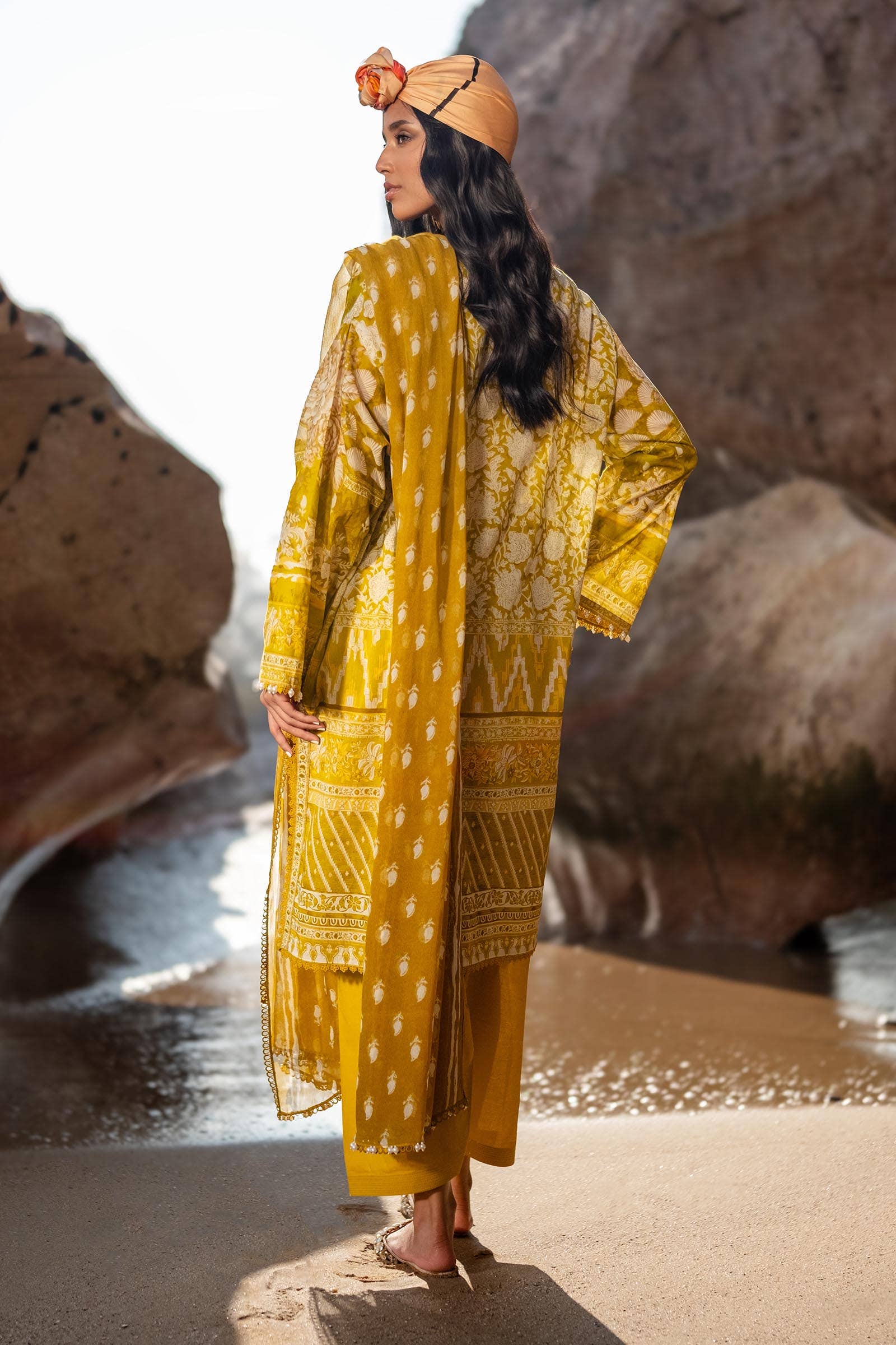 Sana Safinaz | Mahay Spring 24 | H241-005B-3CI - Rang-e-Khaas