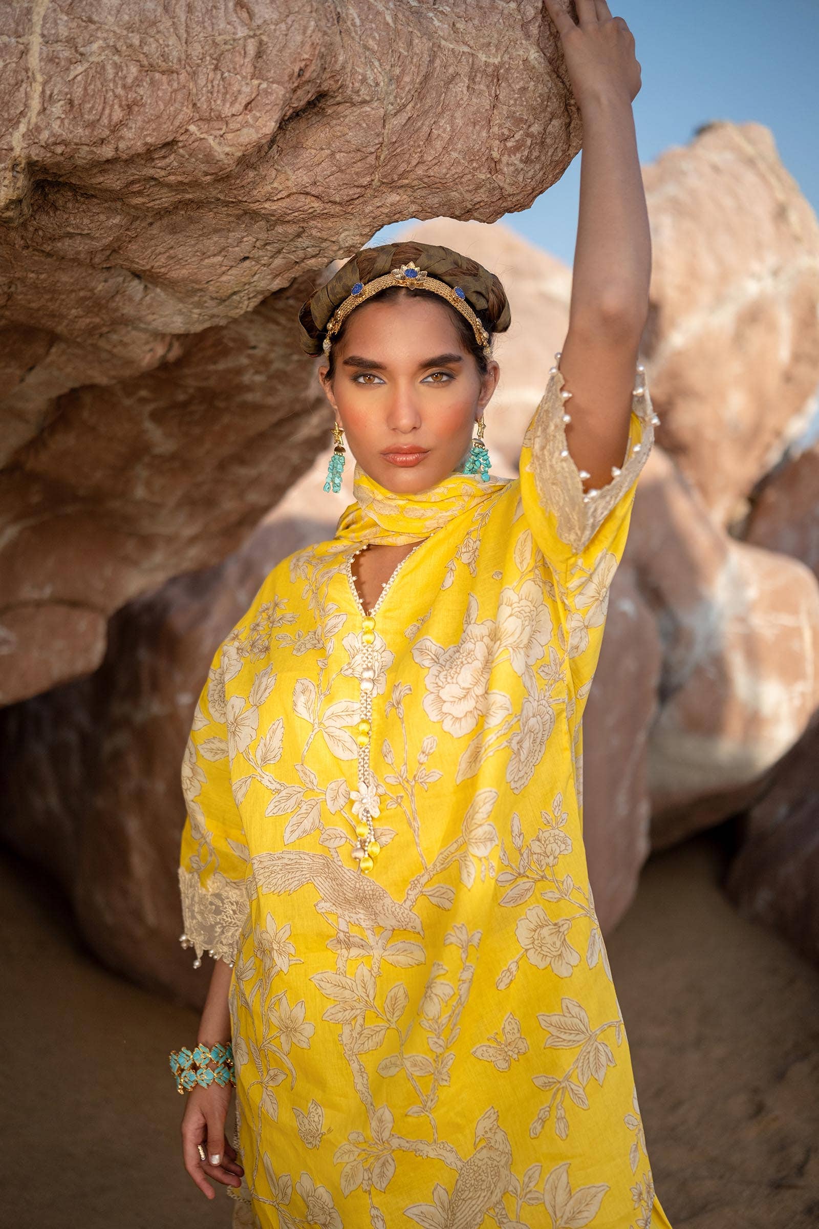 Sana Safinaz | Mahay Spring 24 | H241-001A-3CI - Rang-e-Khaas