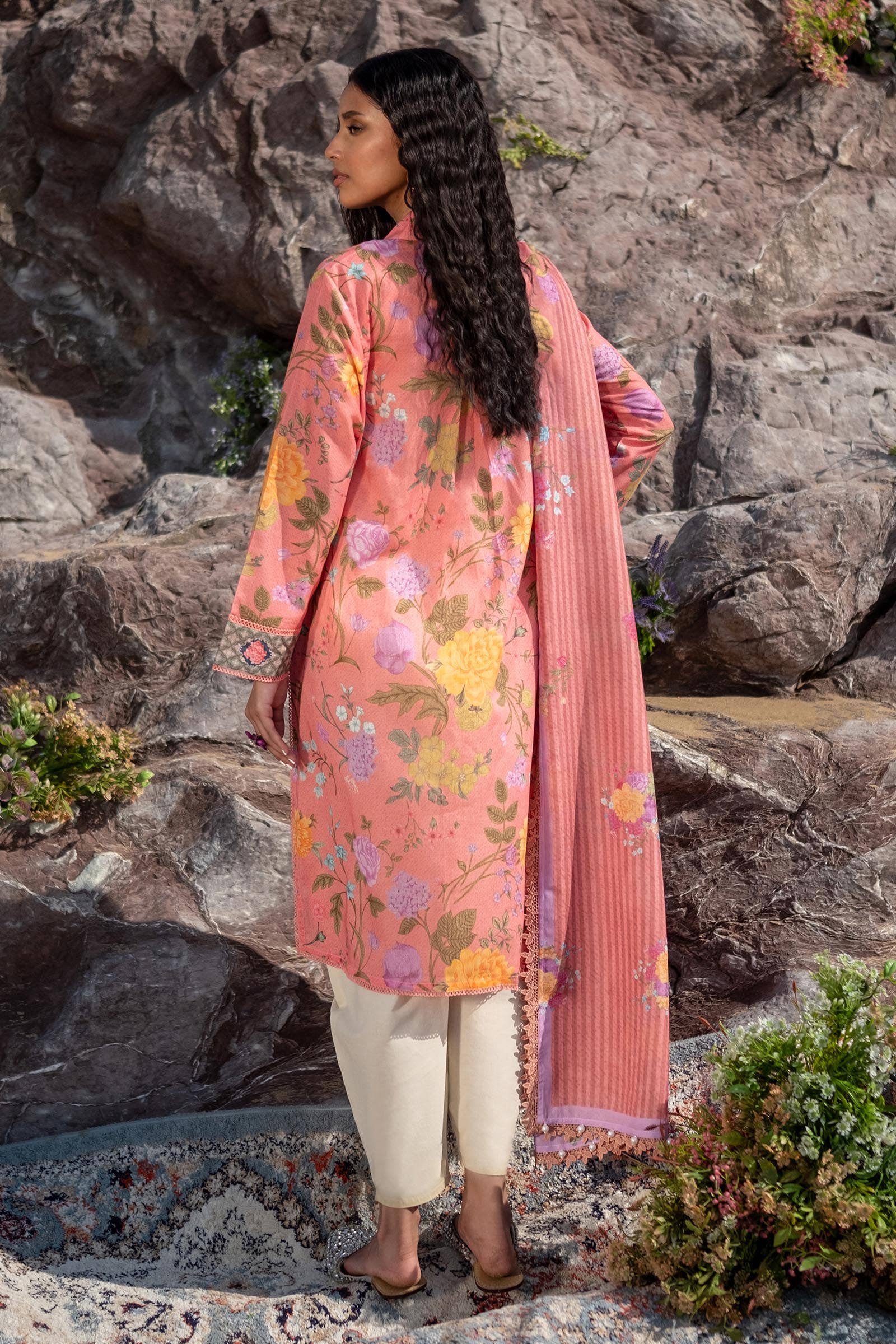 Sana Safinaz | Mahay Spring 24 | H241-007A-2S - Rang-e-Khaas