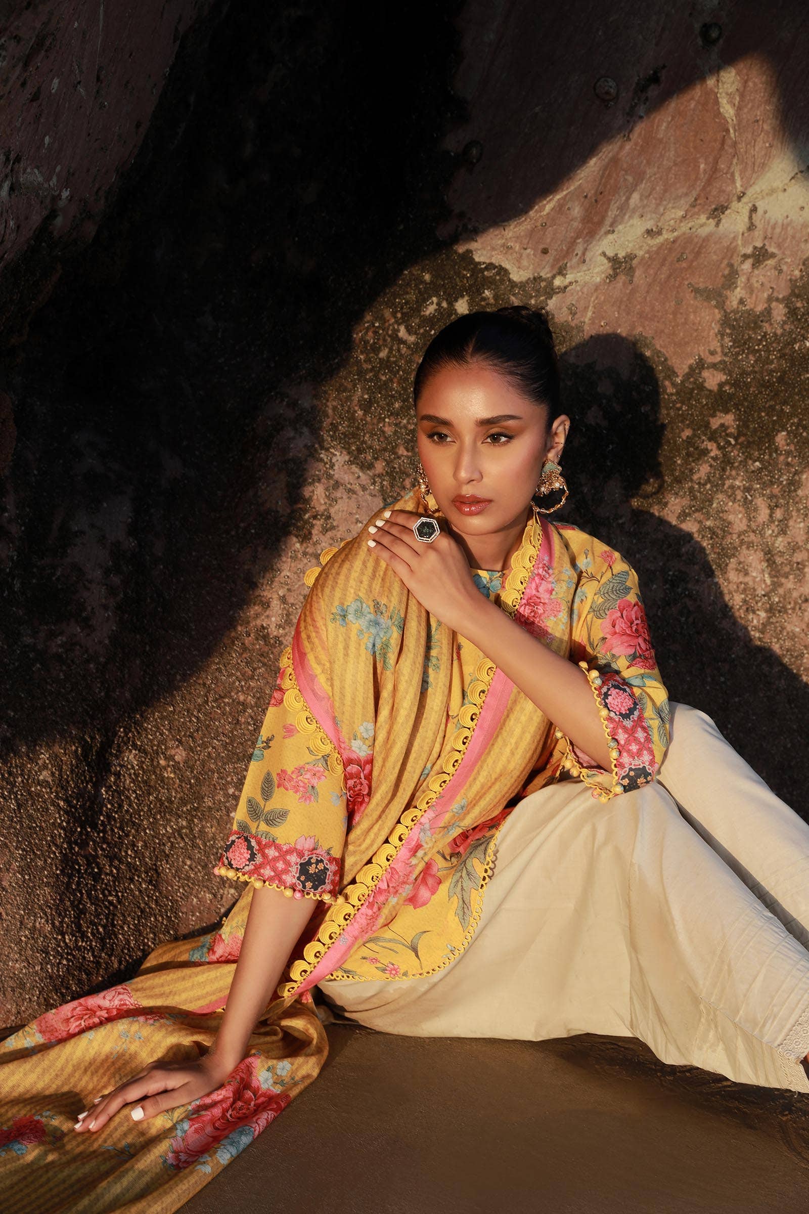 Sana Safinaz | Mahay Spring 24 | H241-007B-2S - Rang-e-Khaas