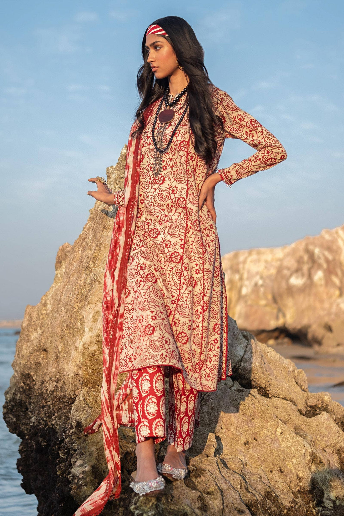 Sana Safinaz | Mahay Spring 24 | H241-008B-3CG - Rang-e-Khaas