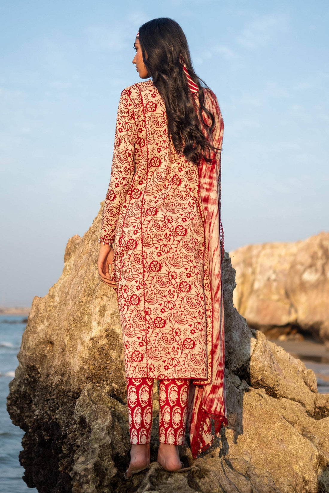 Sana Safinaz | Mahay Spring 24 | H241-008B-3CG - Rang-e-Khaas