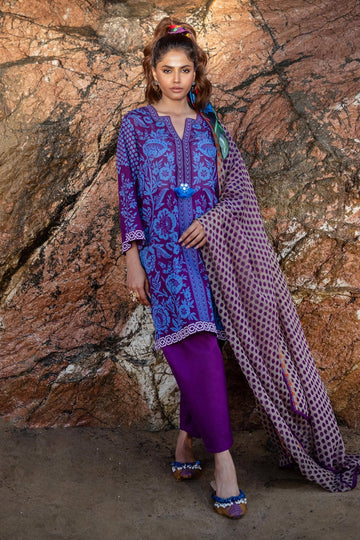 Sana Safinaz | Mahay Spring 24 | H241-010B-3CI - Rang-e-Khaas