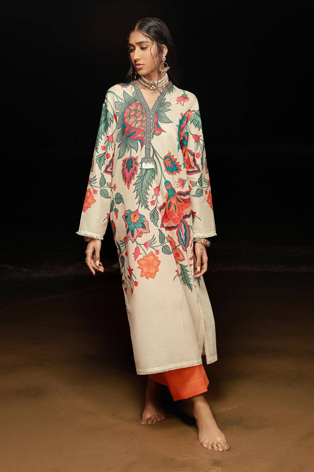 Sana Safinaz | Mahay Spring 24 | H241-011B-2C - Rang-e-Khaas
