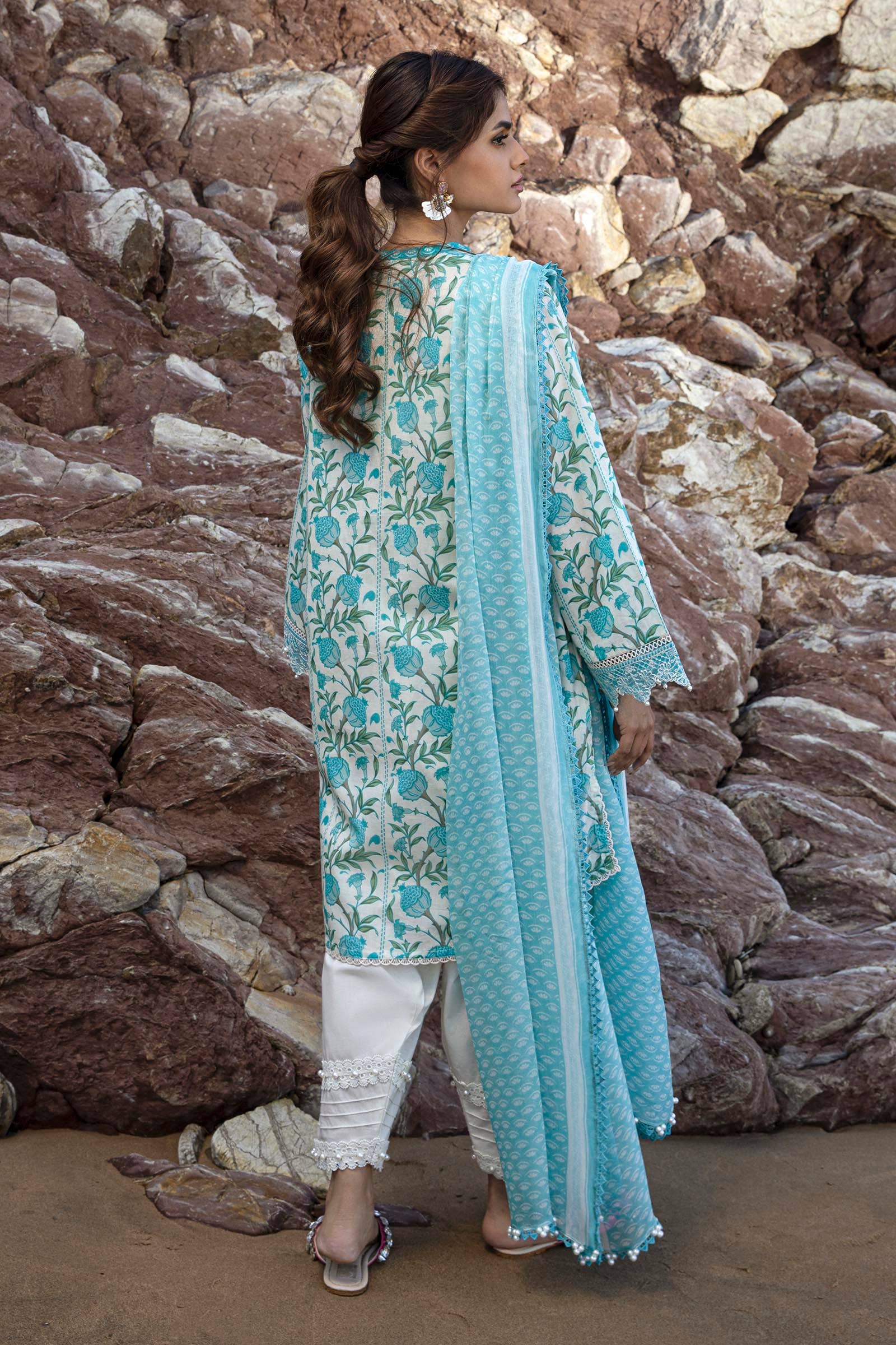 Sana Safinaz | Mahay Spring 24 | H241-002A-2BI - Rang-e-Khaas