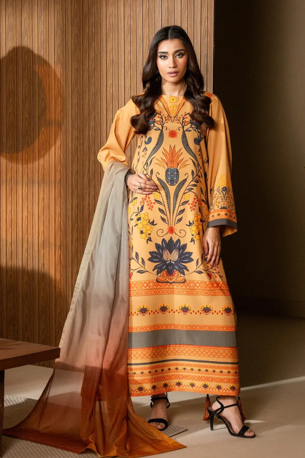 Maryum N Maria | Nazm Collection | MARA - MS50464 - Rang-e-Khaas