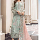 Maria B | Luxury Chiffon Collection | Mint Green