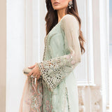 Maria B | Luxury Chiffon Collection | Mint Green