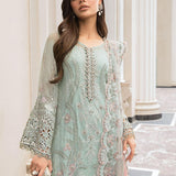 Maria B | Luxury Chiffon Collection | Mint Green
