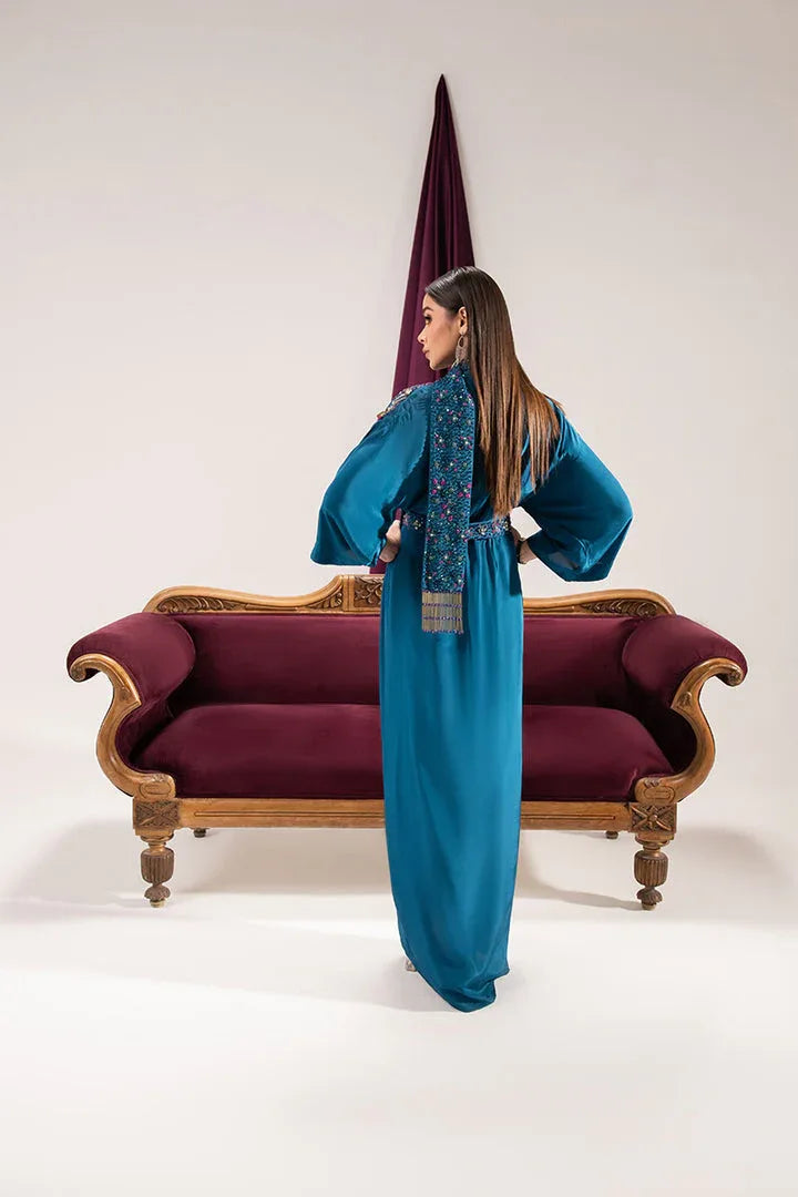 Maria Osama Khan | Tiffany Formals | Sapphire - Rang-e-Khaas