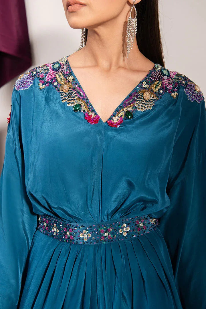 Maria Osama Khan | Tiffany Formals | Sapphire - Rang-e-Khaas