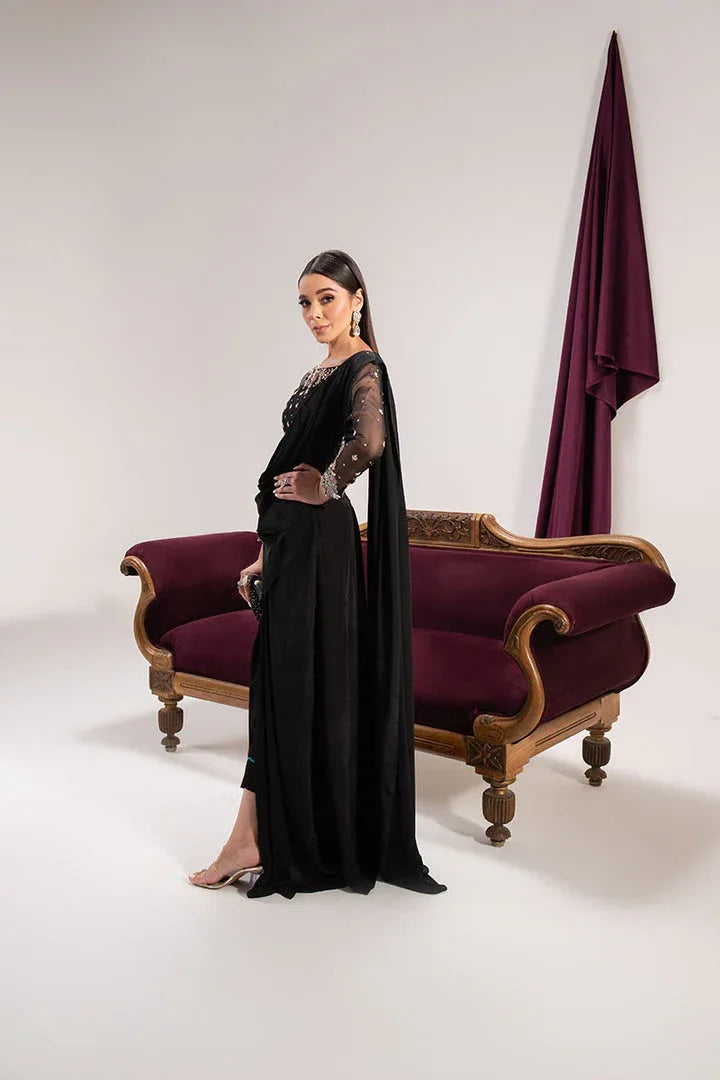 Maria Osama Khan | Tiffany Formals | Obsidian - Rang-e-Khaas