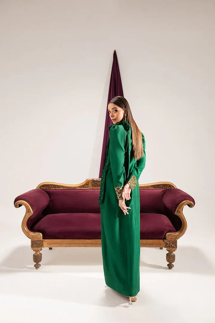 Maria Osama Khan | Tiffany Formals | Emerald - Rang-e-Khaas
