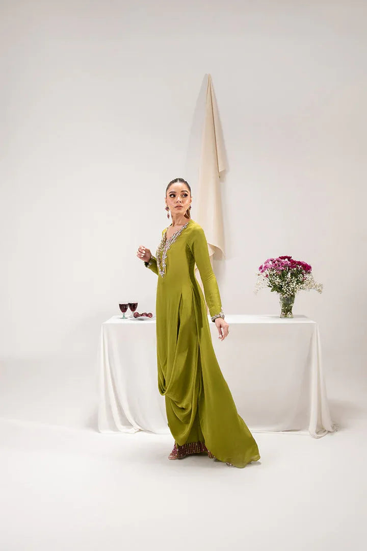 Maria Osama Khan | Tiffany Formals | Peridot - Rang-e-Khaas