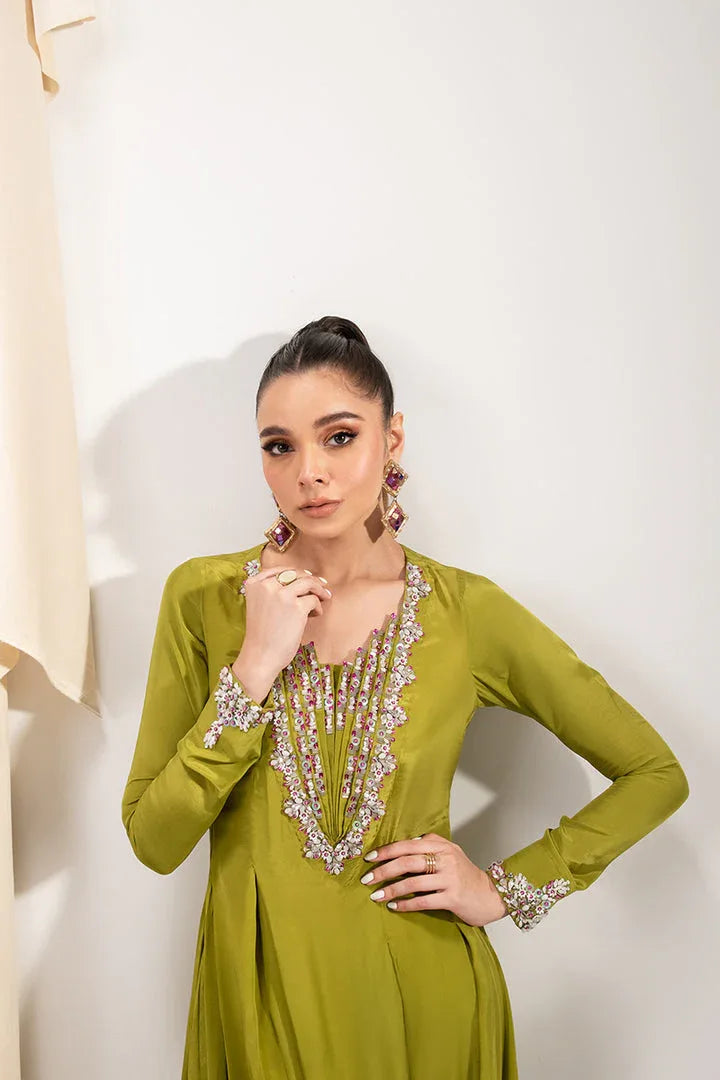 Maria Osama Khan | Tiffany Formals | Peridot - Rang-e-Khaas