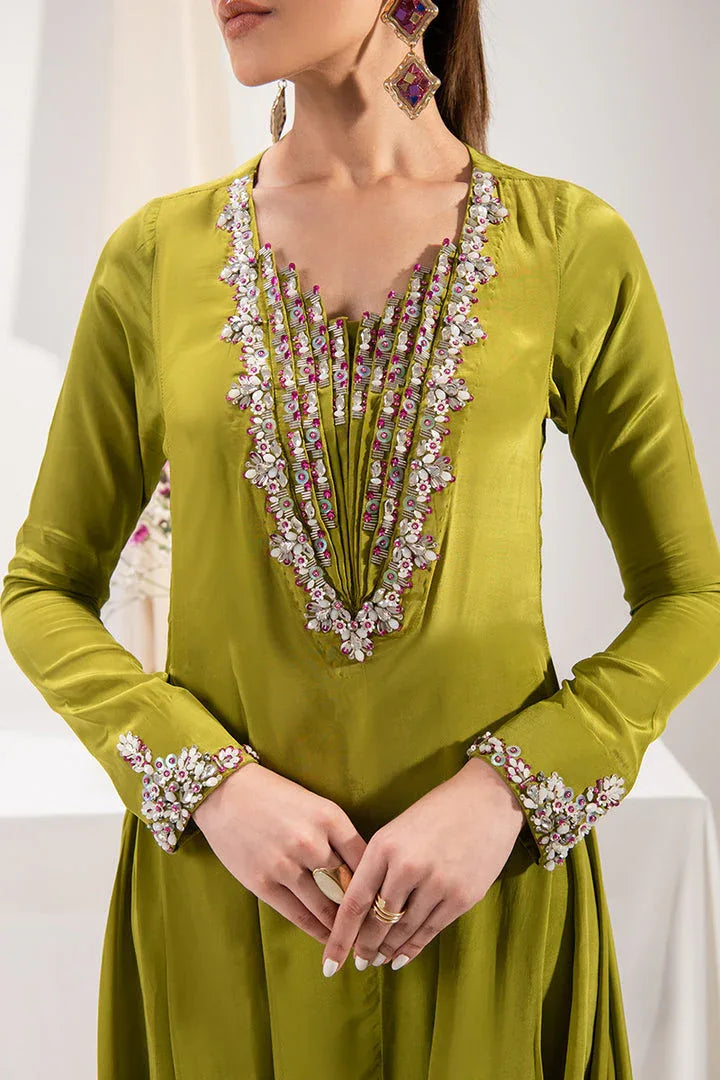 Maria Osama Khan | Tiffany Formals | Peridot - Rang-e-Khaas