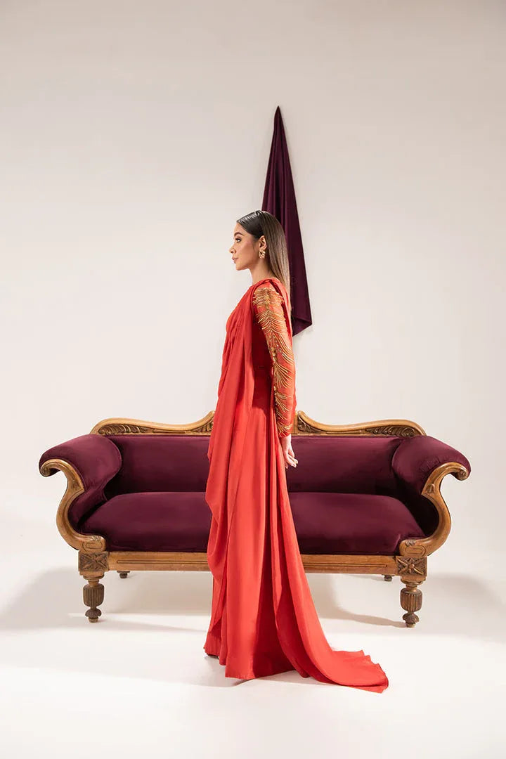 Maria Osama Khan | Tiffany Formals | Carnelian - Rang-e-Khaas