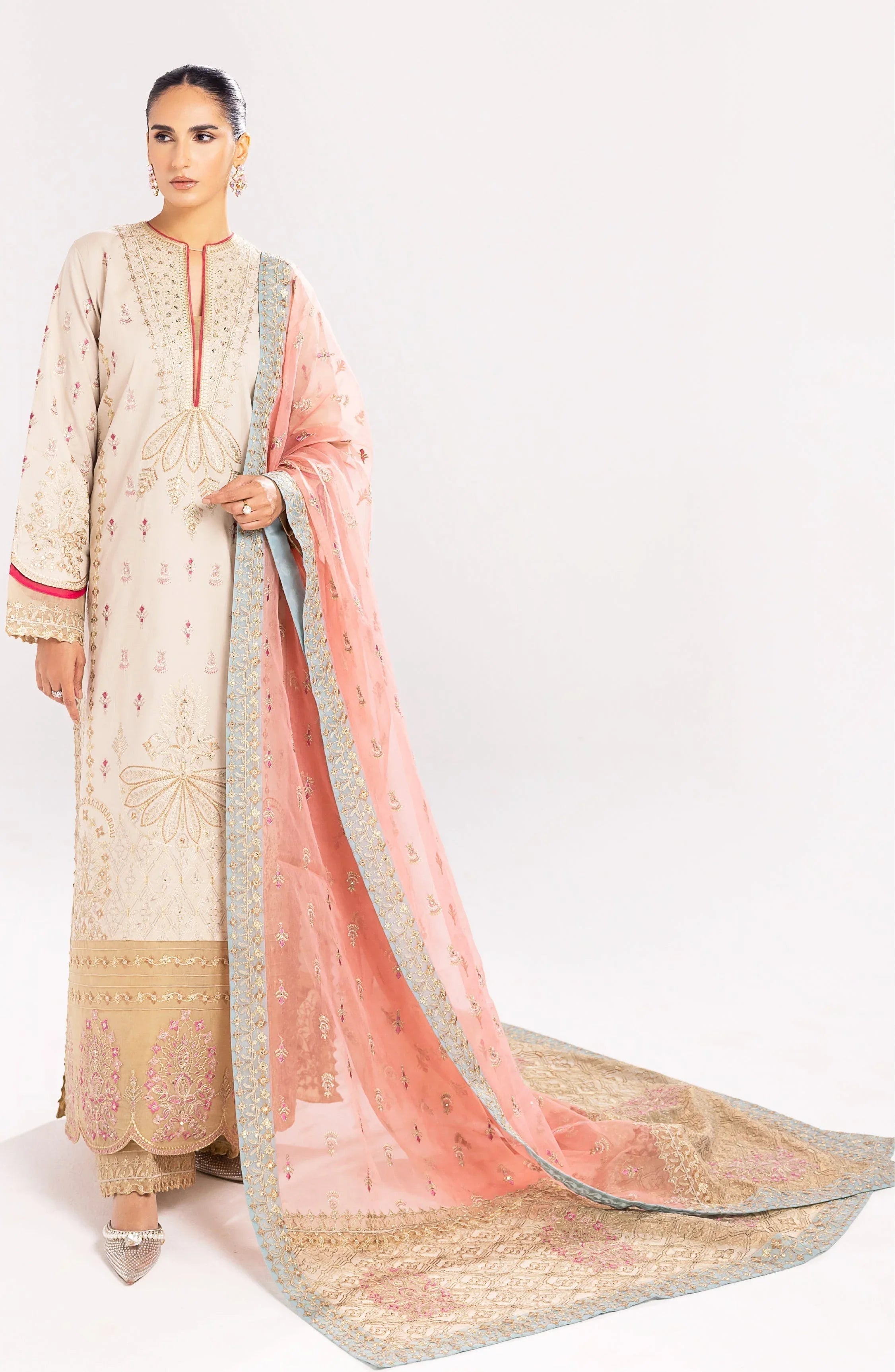 Maryum N Maria | Eid Luxury Lawn 24 | Alizeh - Rang-e-Khaas