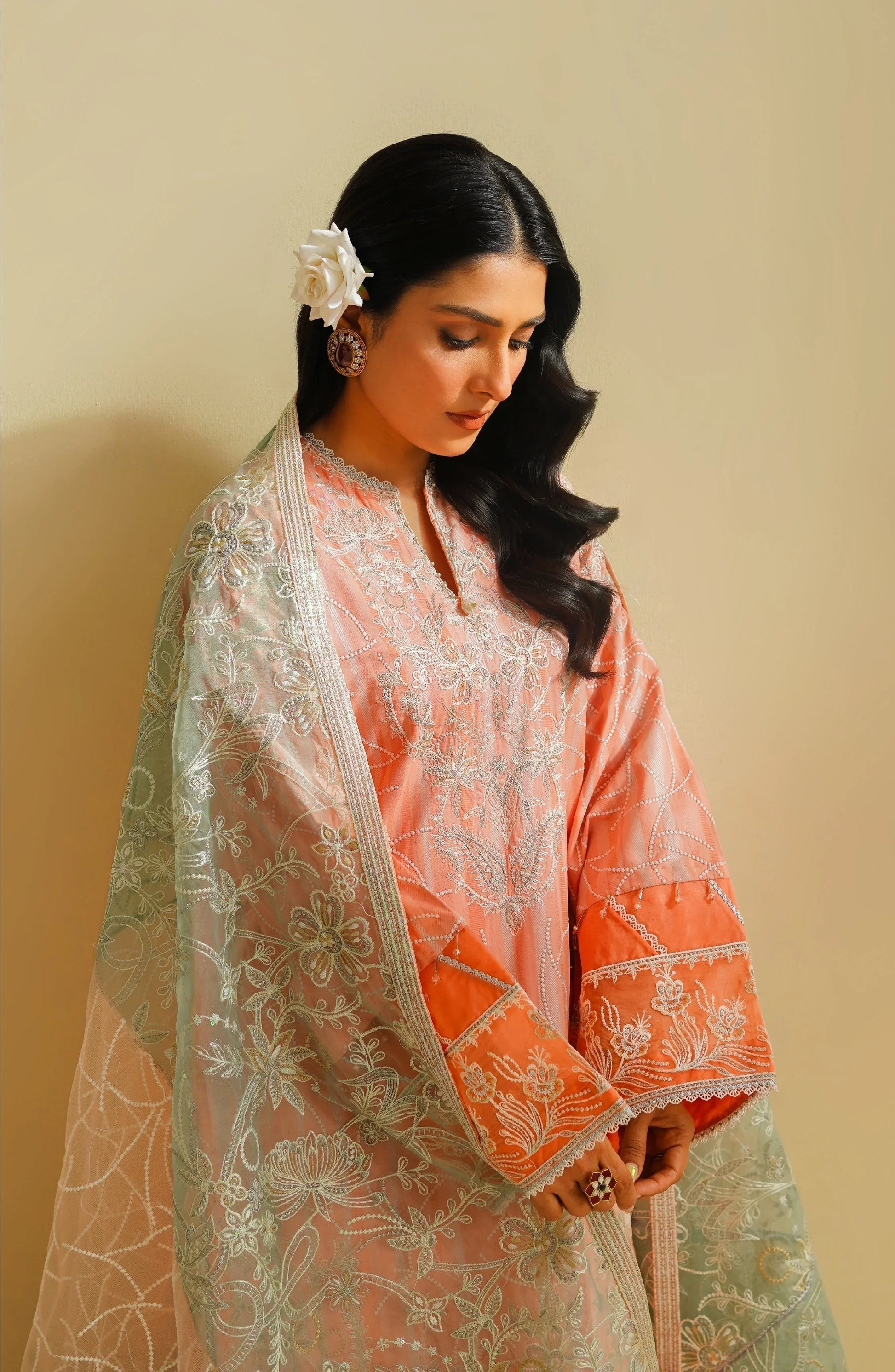 Maryum N Maria | Eid Luxury Lawn 24 | Aiza - Rang-e-Khaas