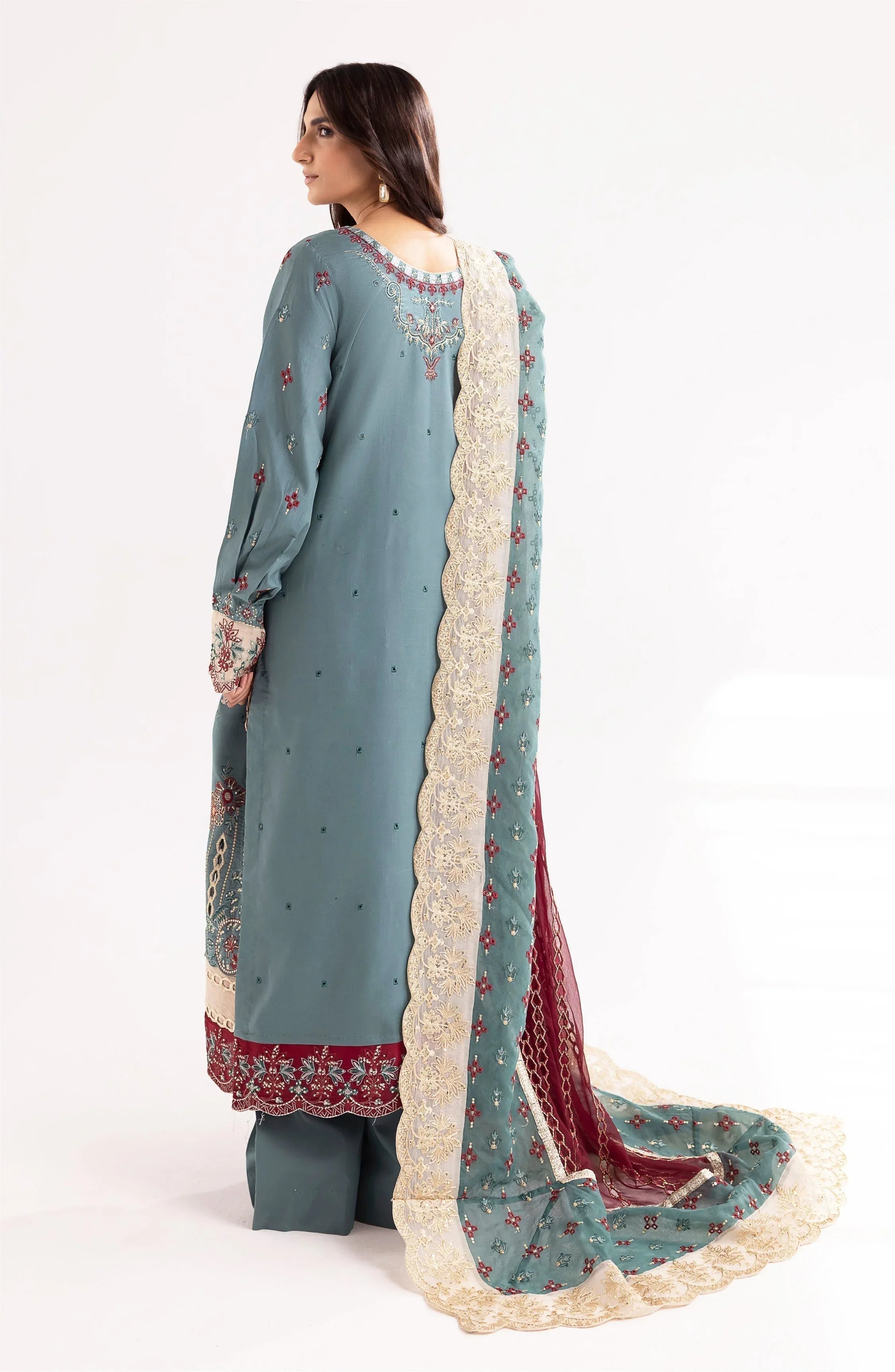 Maryum N Maria | Eid Luxury Lawn 24 | Laila - Rang-e-Khaas