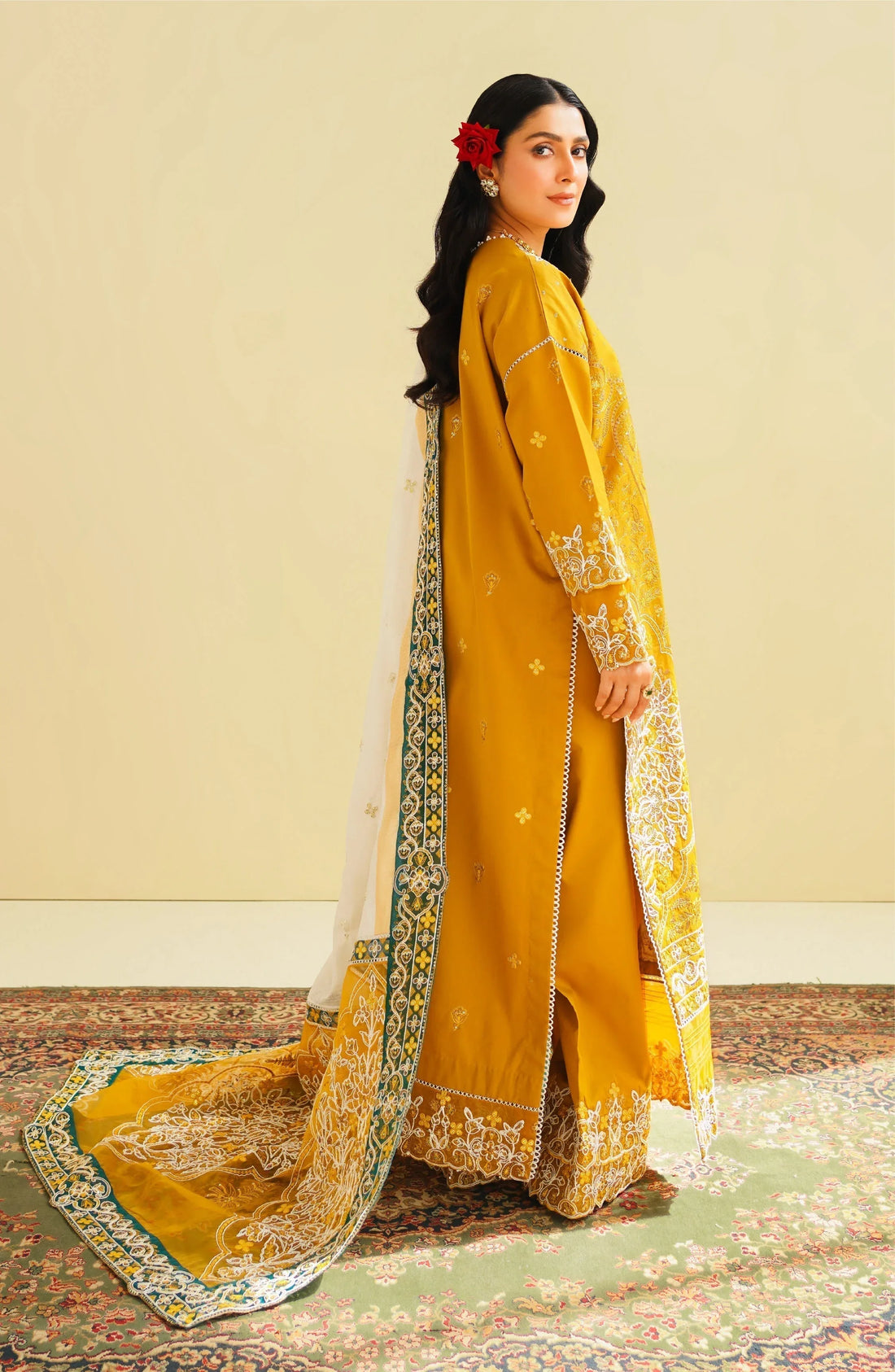 Maryum N Maria | Eid Luxury Lawn 24 | Sarah - Rang-e-Khaas