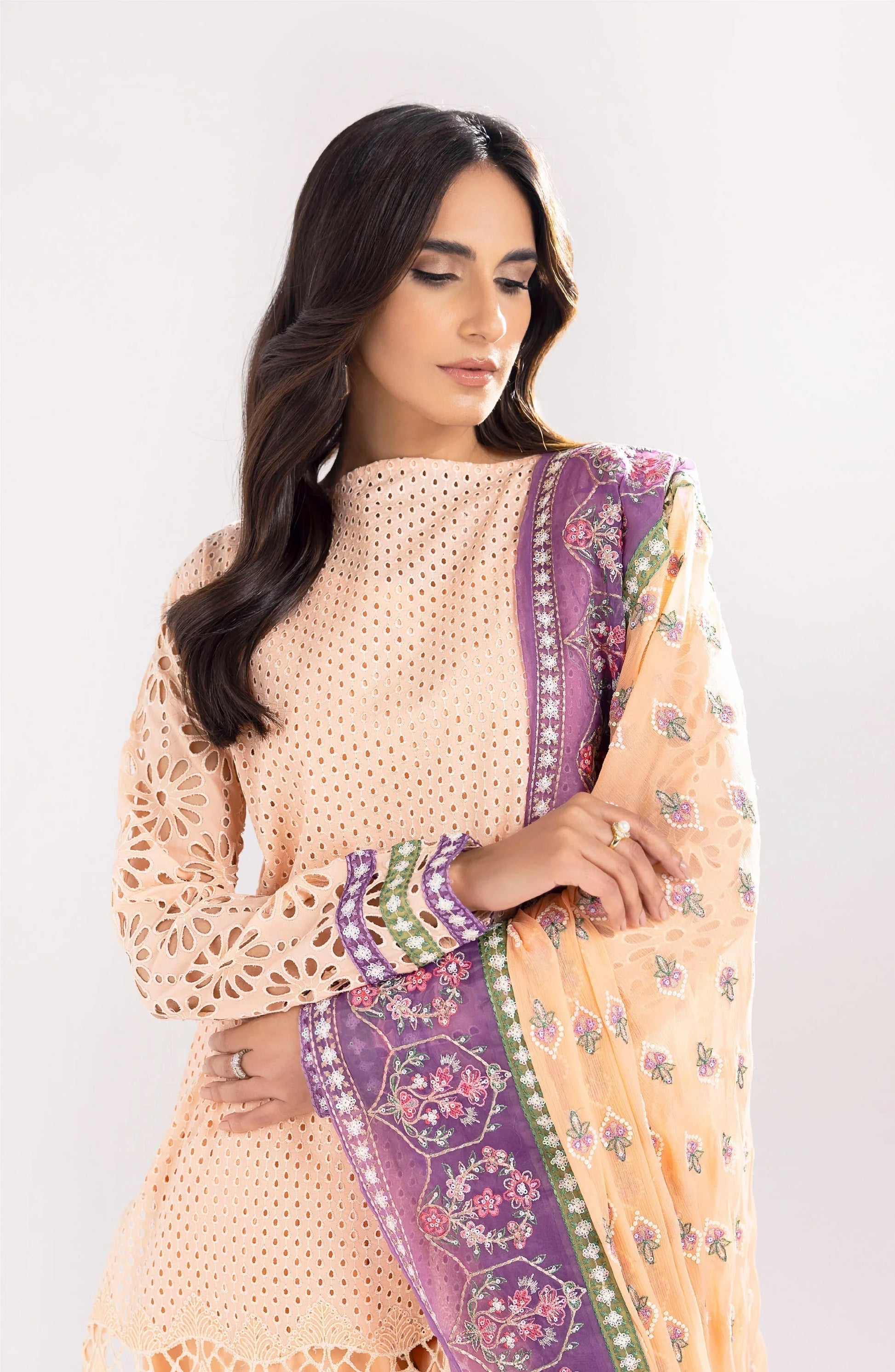 Maryum N Maria | Eid Luxury Lawn 24 | Roheen - Rang-e-Khaas