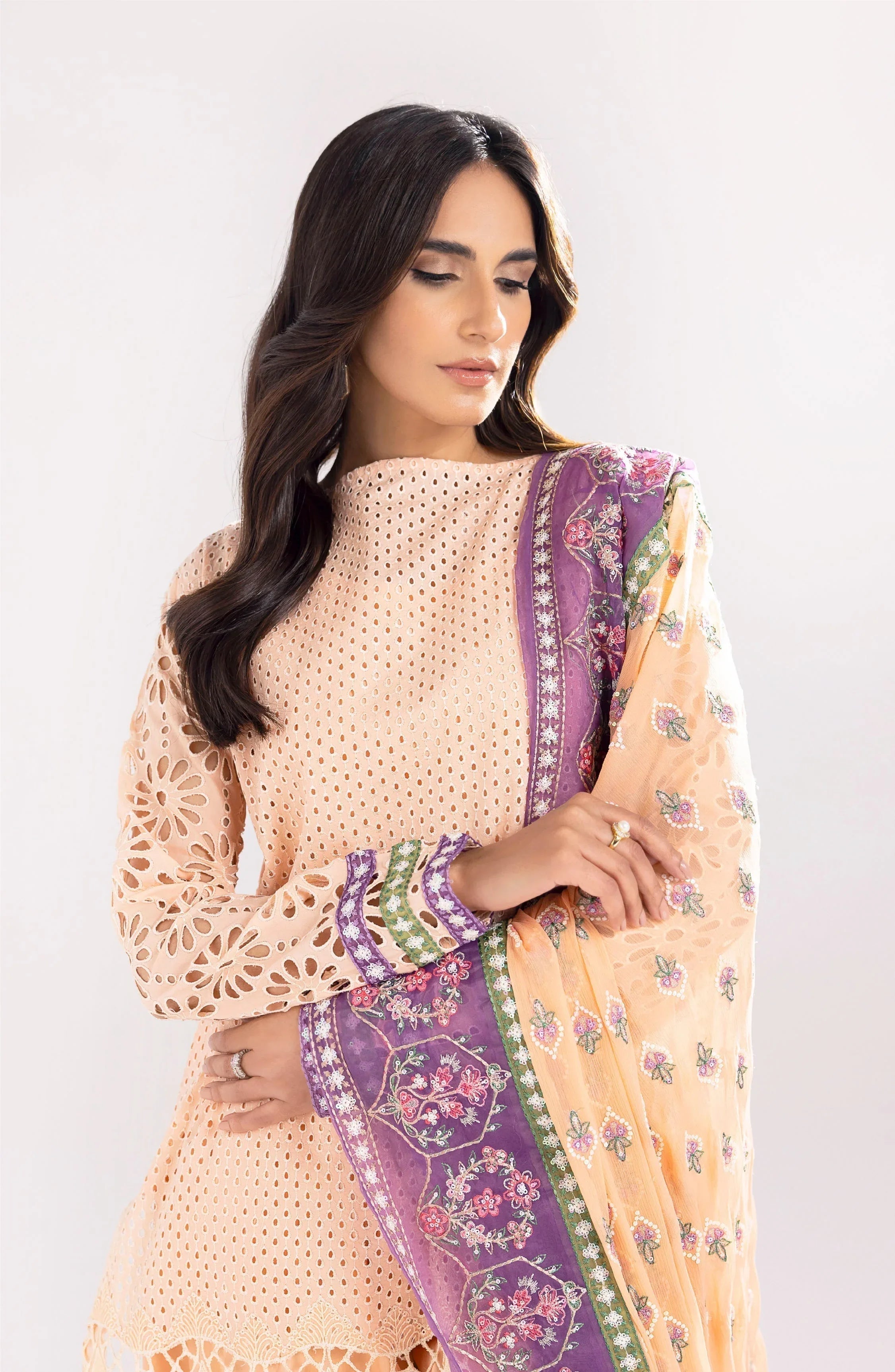 Maryum N Maria | Eid Luxury Lawn 24 | Roheen - Rang-e-Khaas