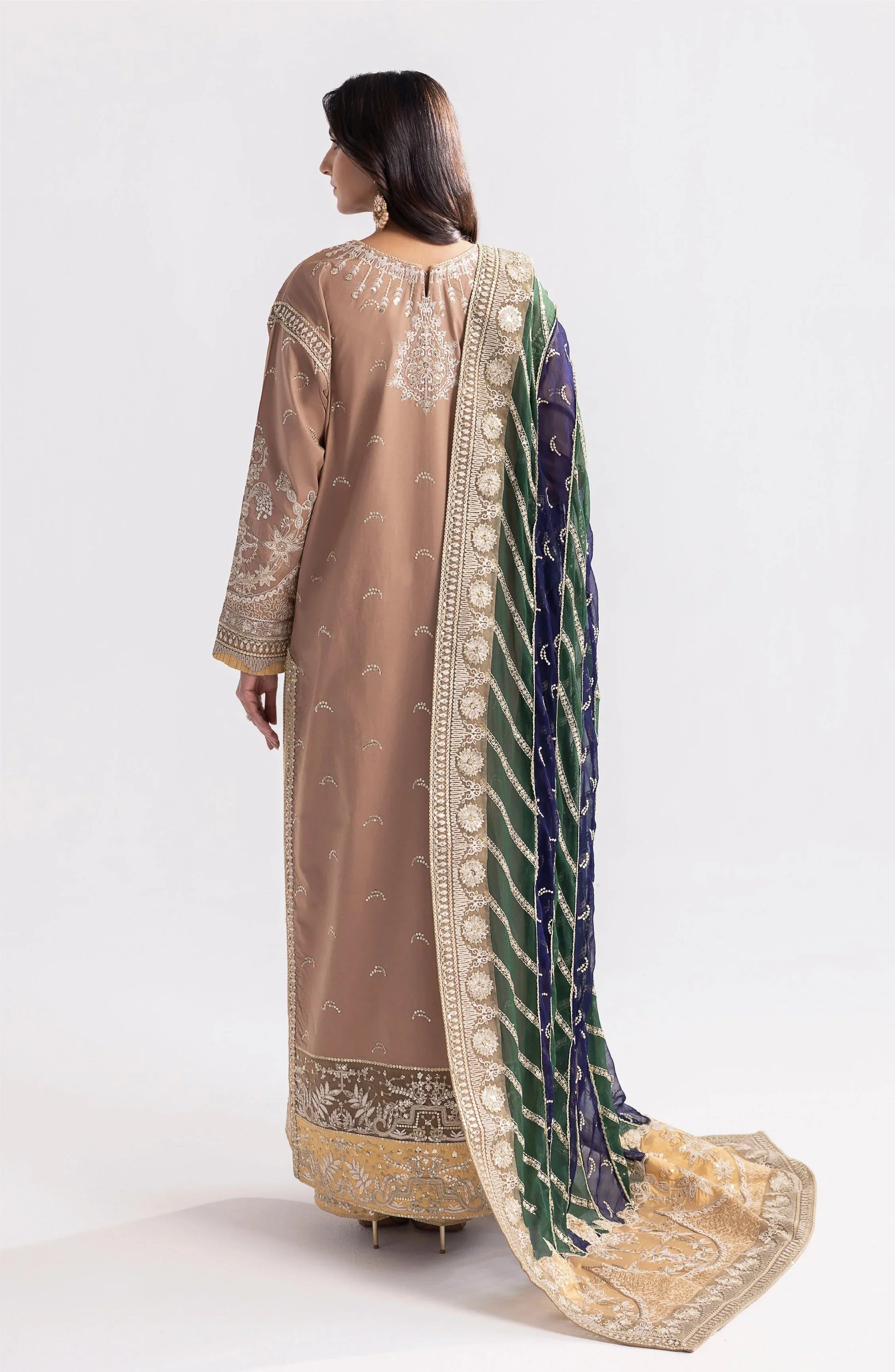 Maryum N Maria | Eid Luxury Lawn 24 | Fareena - Rang-e-Khaas