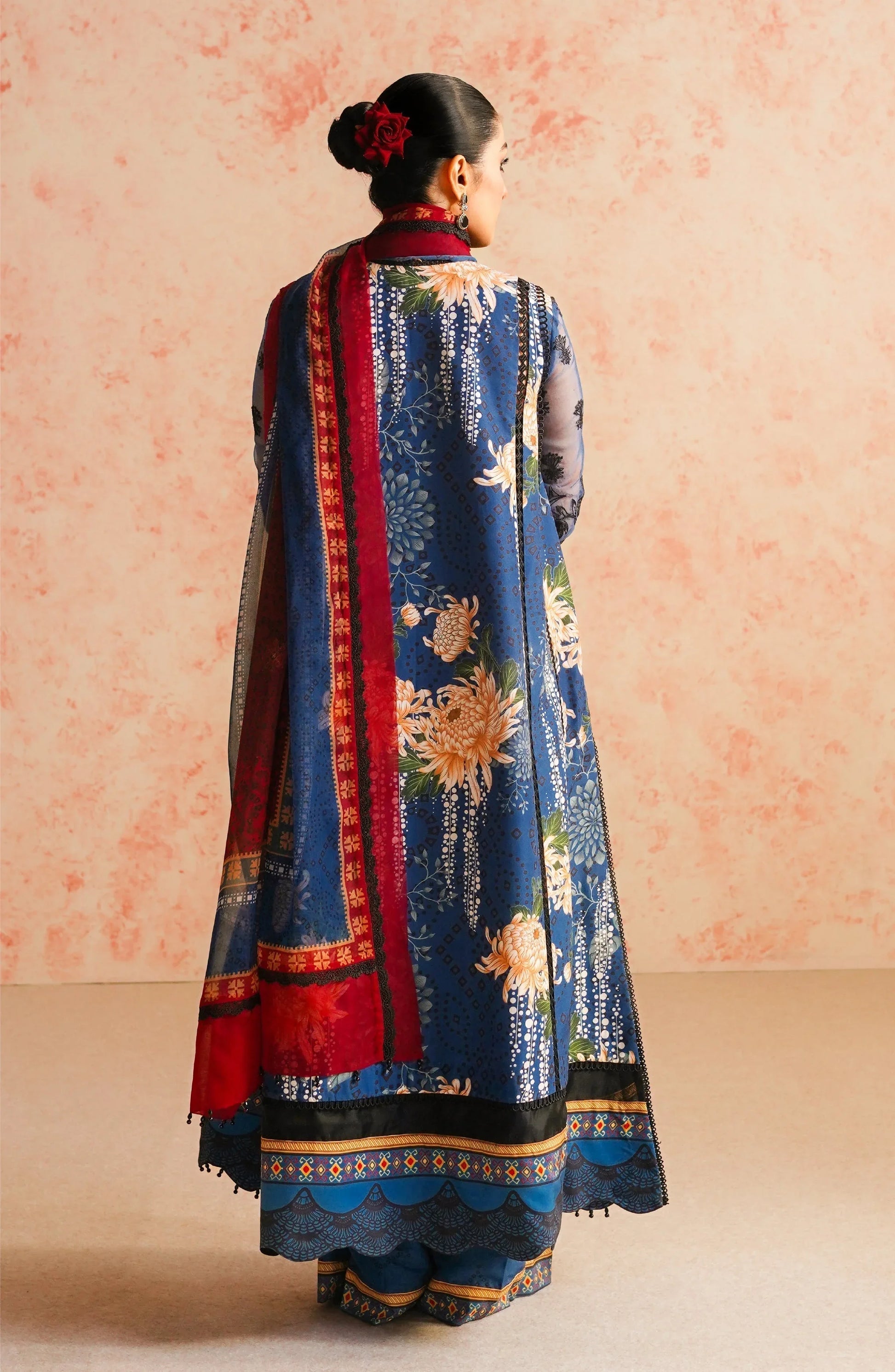 Maryum N Maria | Eid Luxury Lawn 24 | Tazmeen - Rang-e-Khaas