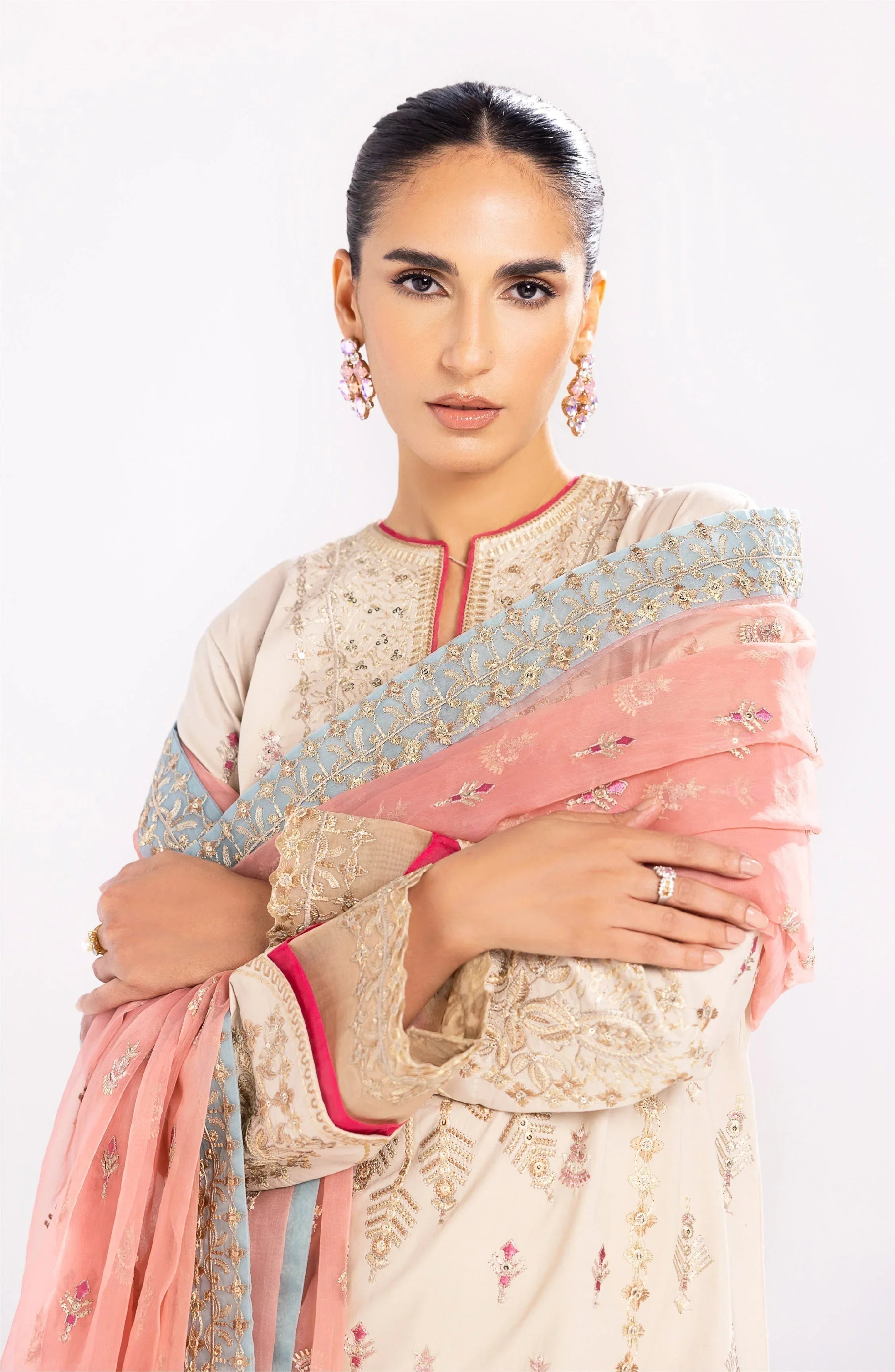 Maryum N Maria | Eid Luxury Lawn 24 | Alizeh - Rang-e-Khaas