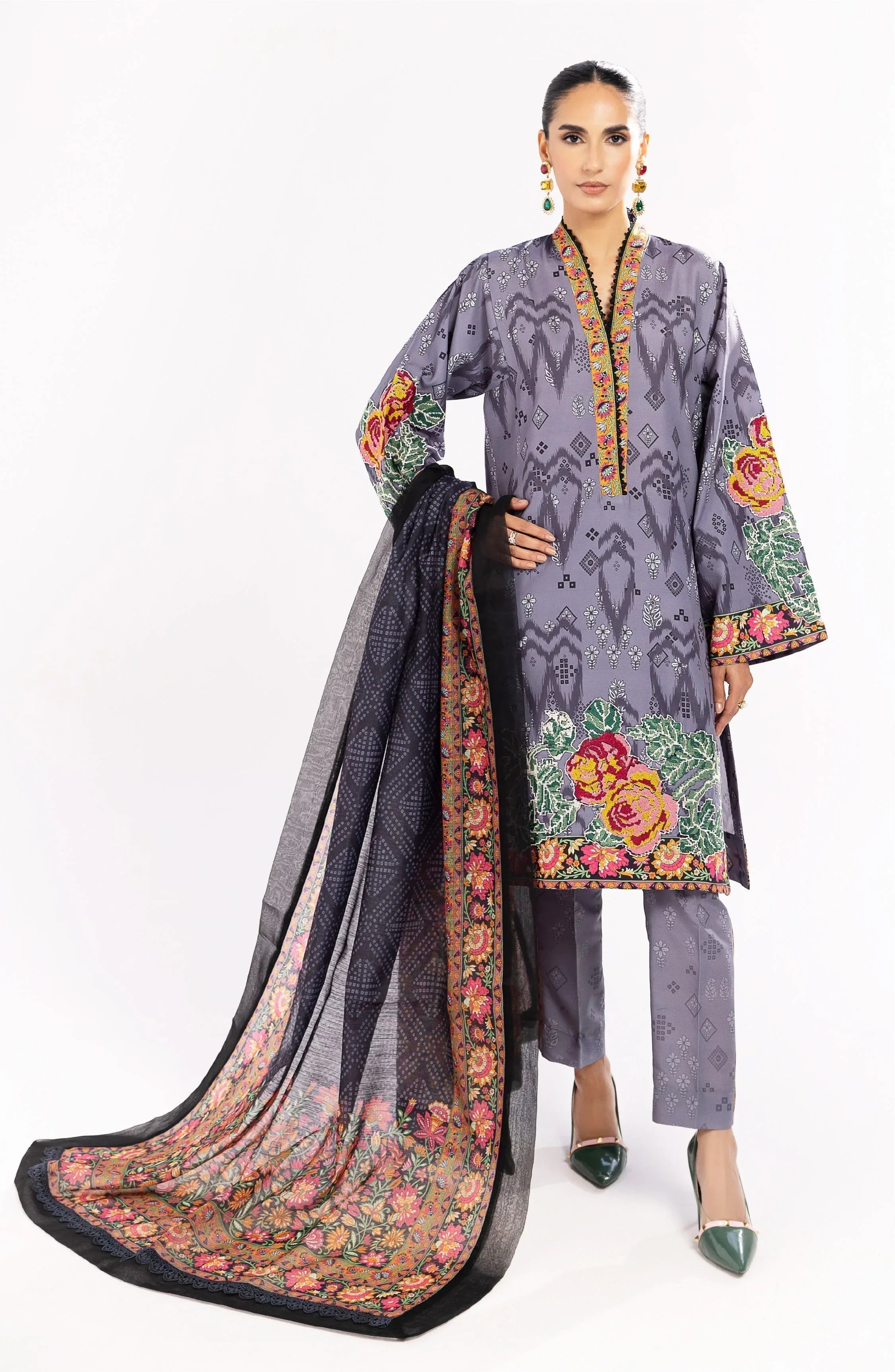 Maryum N Maria | Eid Luxury Lawn 24 | Nazm - Rang-e-Khaas
