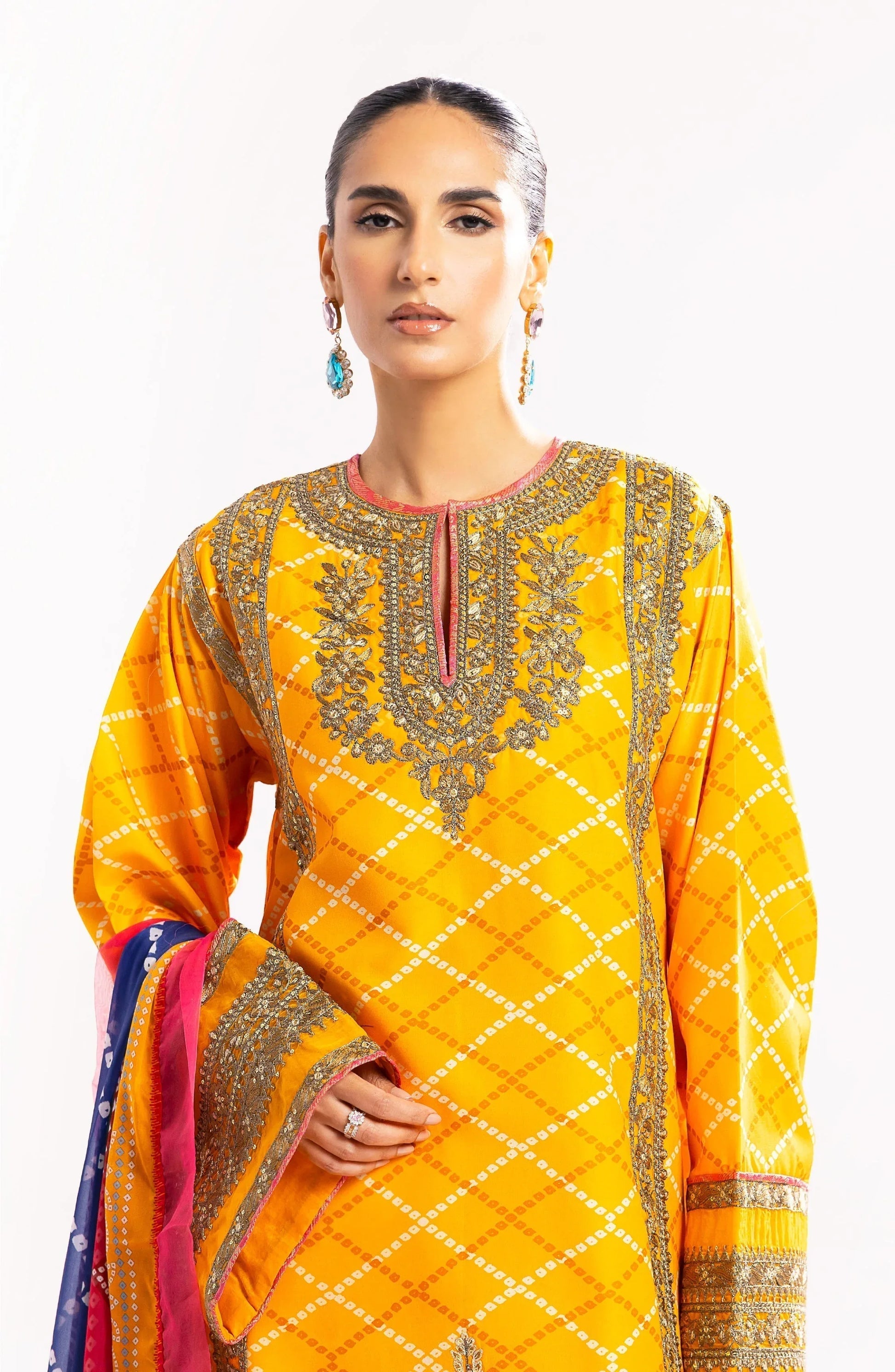 Maryum N Maria | Eid Luxury Lawn 24 | Bahar - Rang-e-Khaas