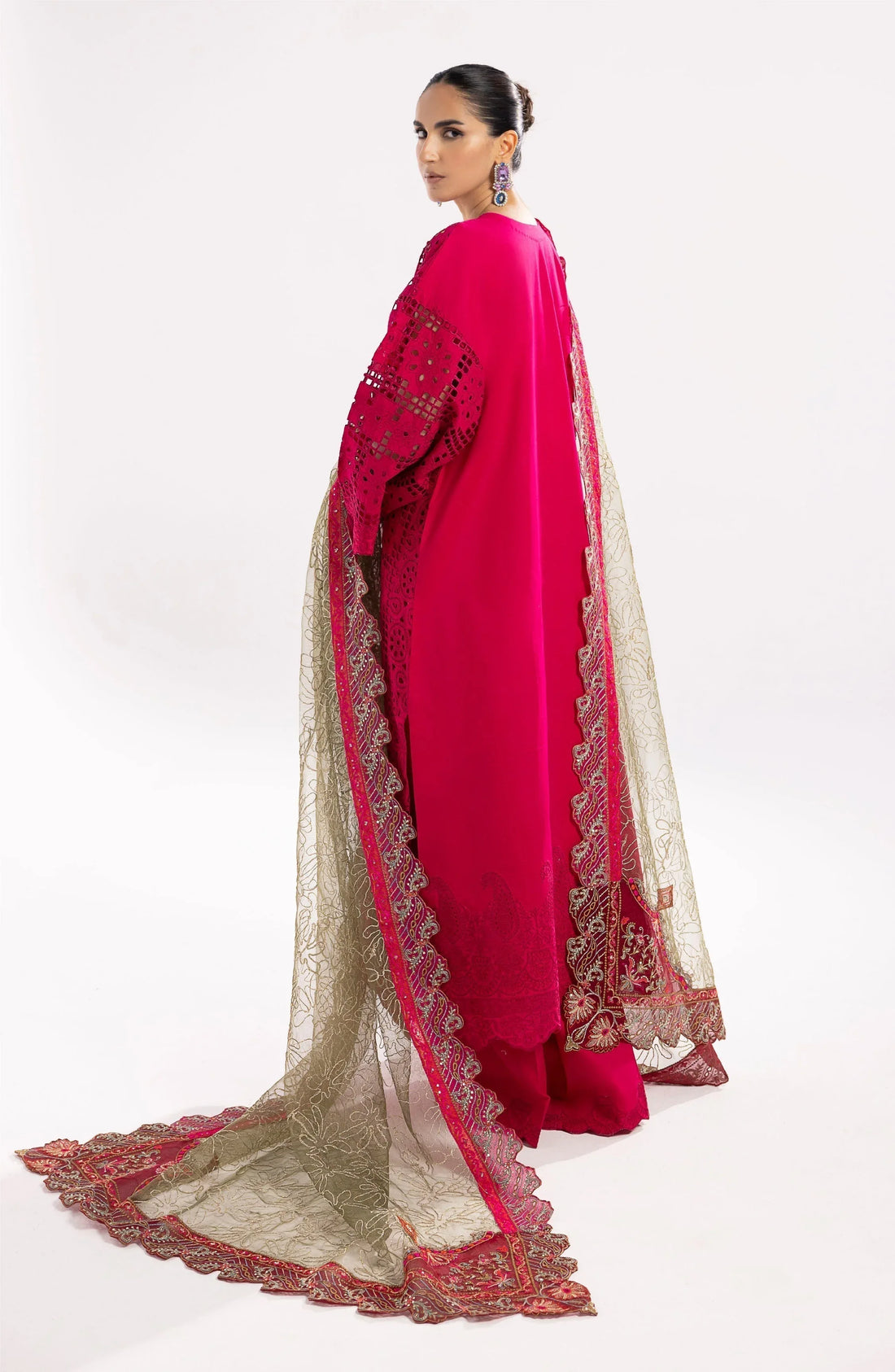 Maryum N Maria | Eid Luxury Lawn 24 | Yasmin - Rang-e-Khaas