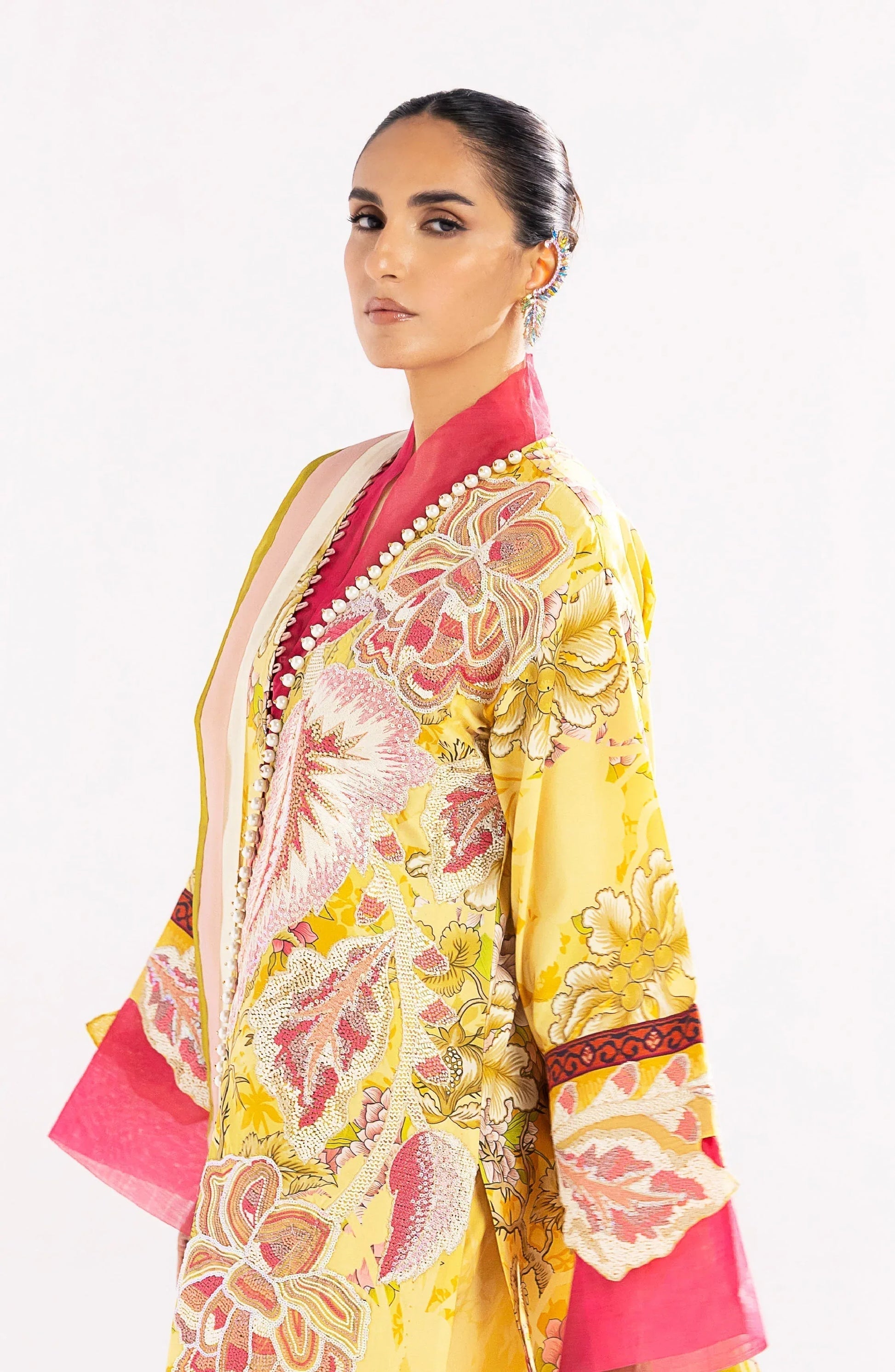 Maryum N Maria | Eid Luxury Lawn 24 | Zohreh - Rang-e-Khaas