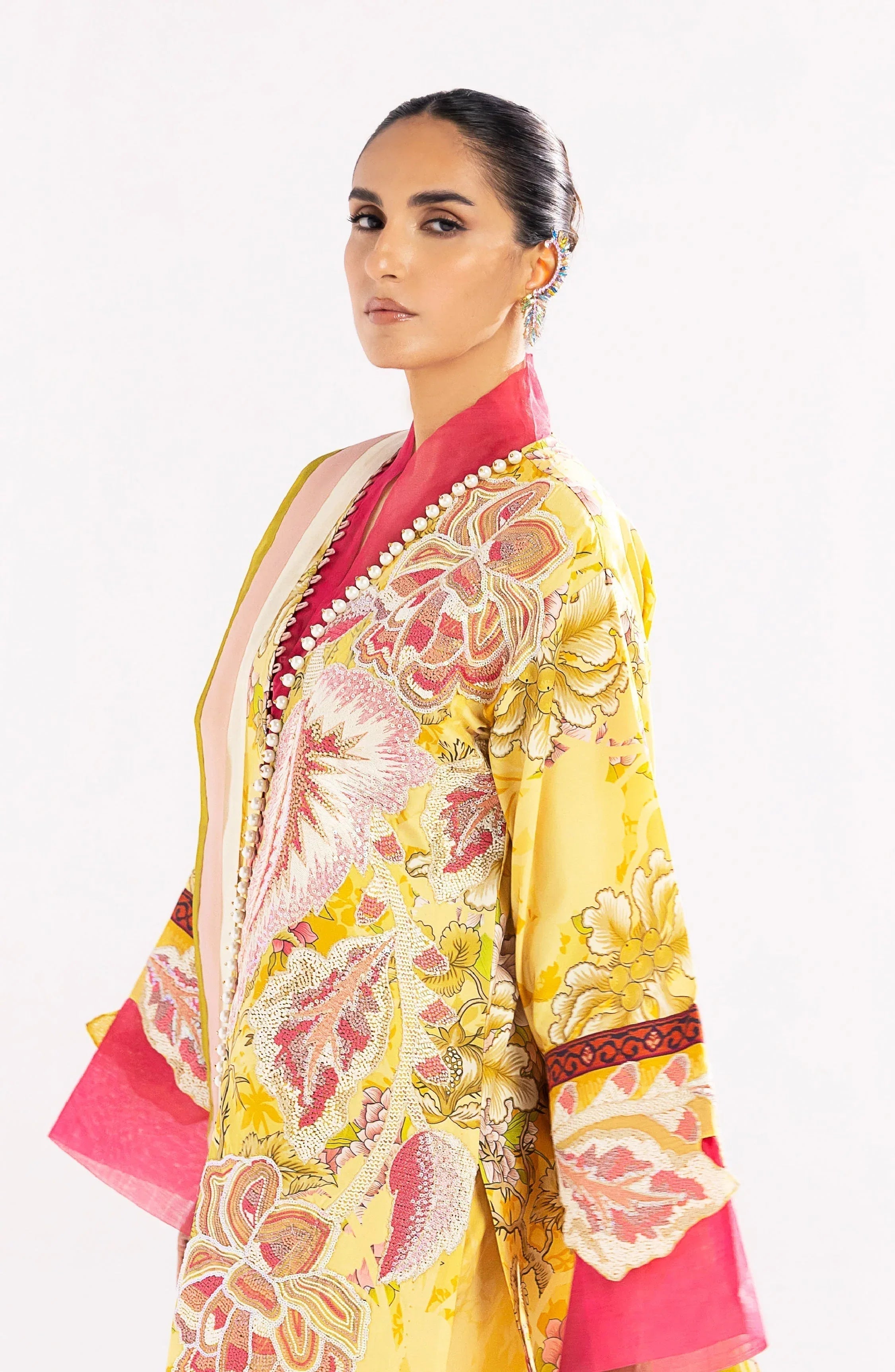 Maryum N Maria | Eid Luxury Lawn 24 | Zohreh - Rang-e-Khaas
