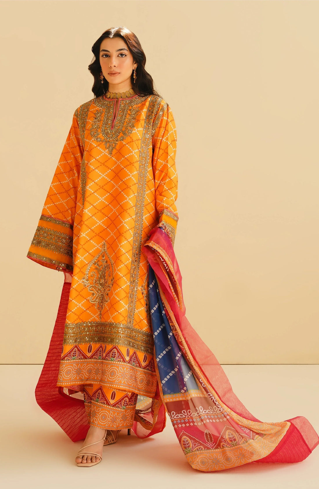 Maryum N Maria | Eid Luxury Lawn 24 | Bahar - Rang-e-Khaas