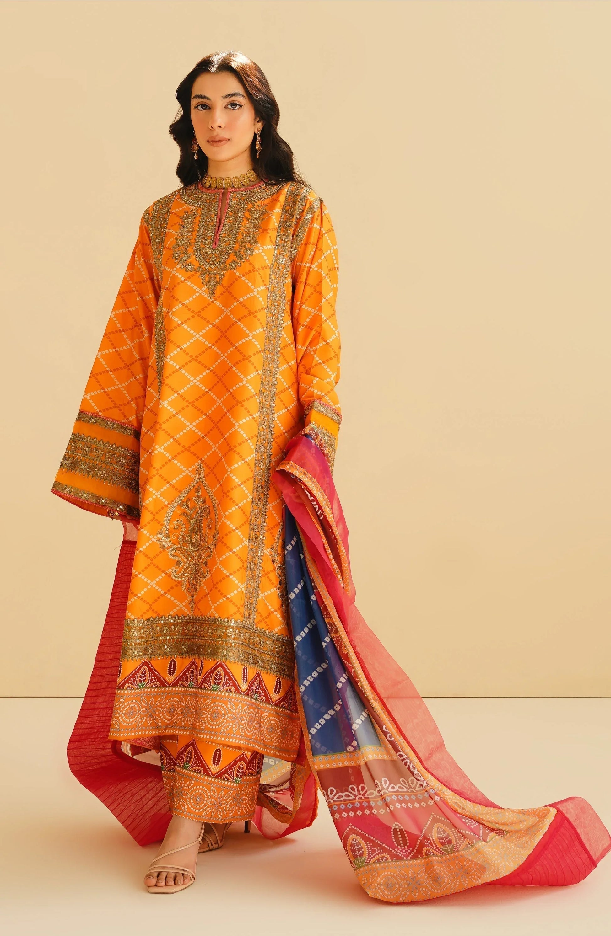 Maryum N Maria | Eid Luxury Lawn 24 | Bahar - Rang-e-Khaas